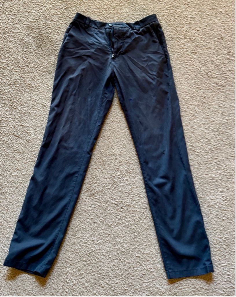 Lululemon Men’s Lululemon ABC Work Pants Grey 28 x 29 Size US 28 / EU 44 - 1 Thumbnail
