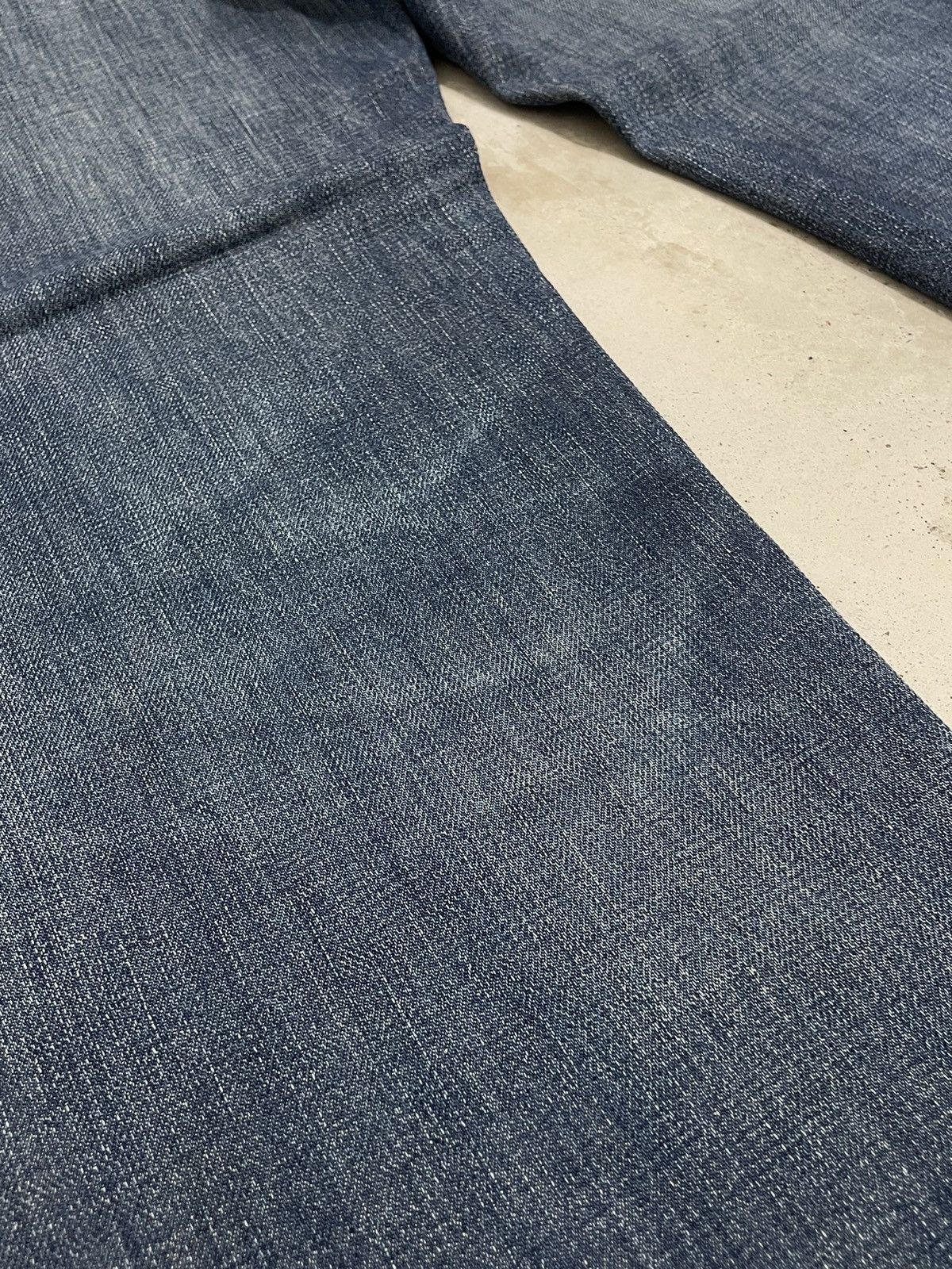 Edwin Edwin 503Z Regular Wide Distressed Denim Pants (AB25) Size US 31 - 11 Thumbnail