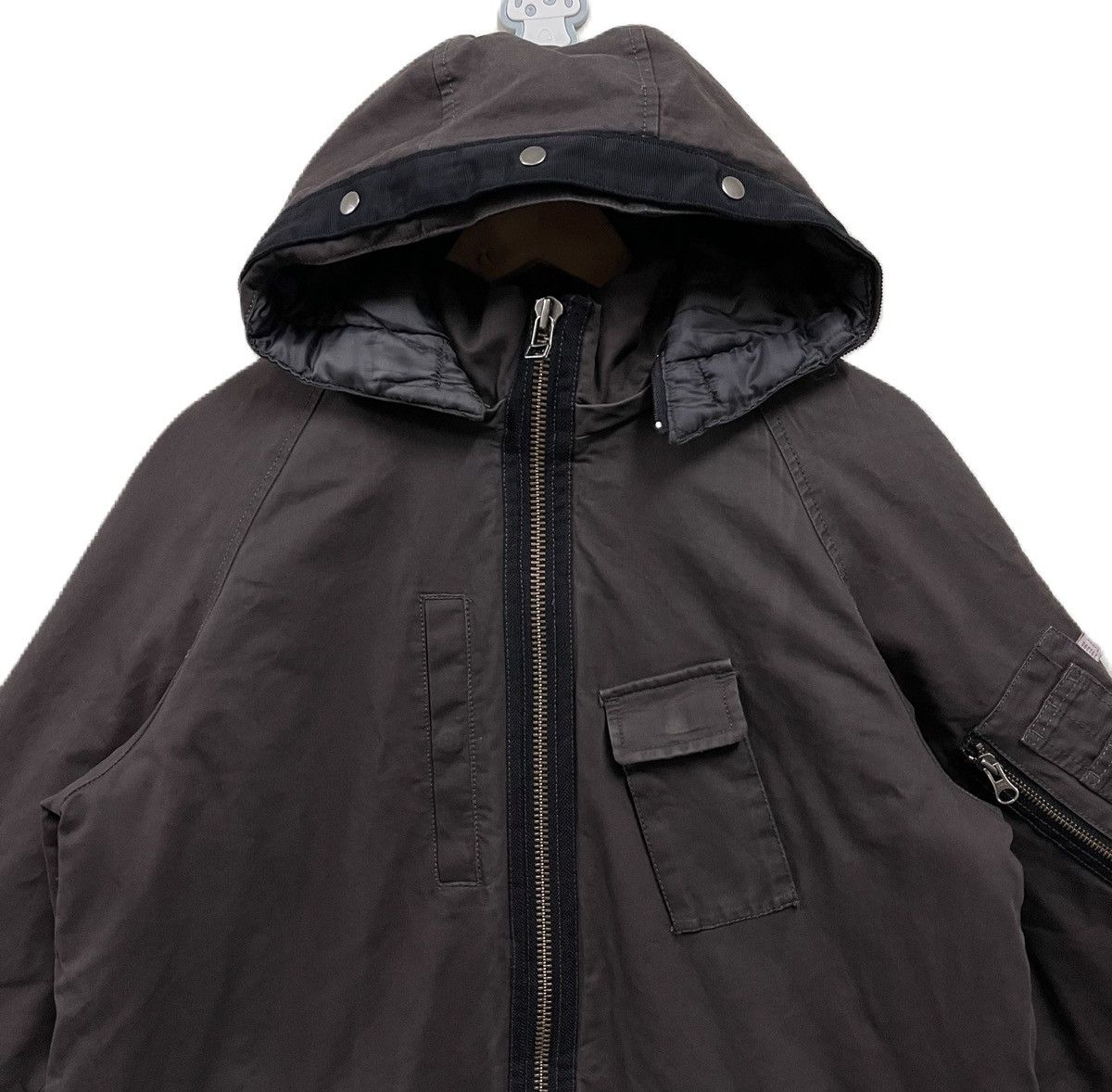 5351 POUR LES HOMMES 291295 Homme Hoodie Parka Jacket Japanese Brand Size US L / EU 52-54 / 3 - 3 Thumbnail