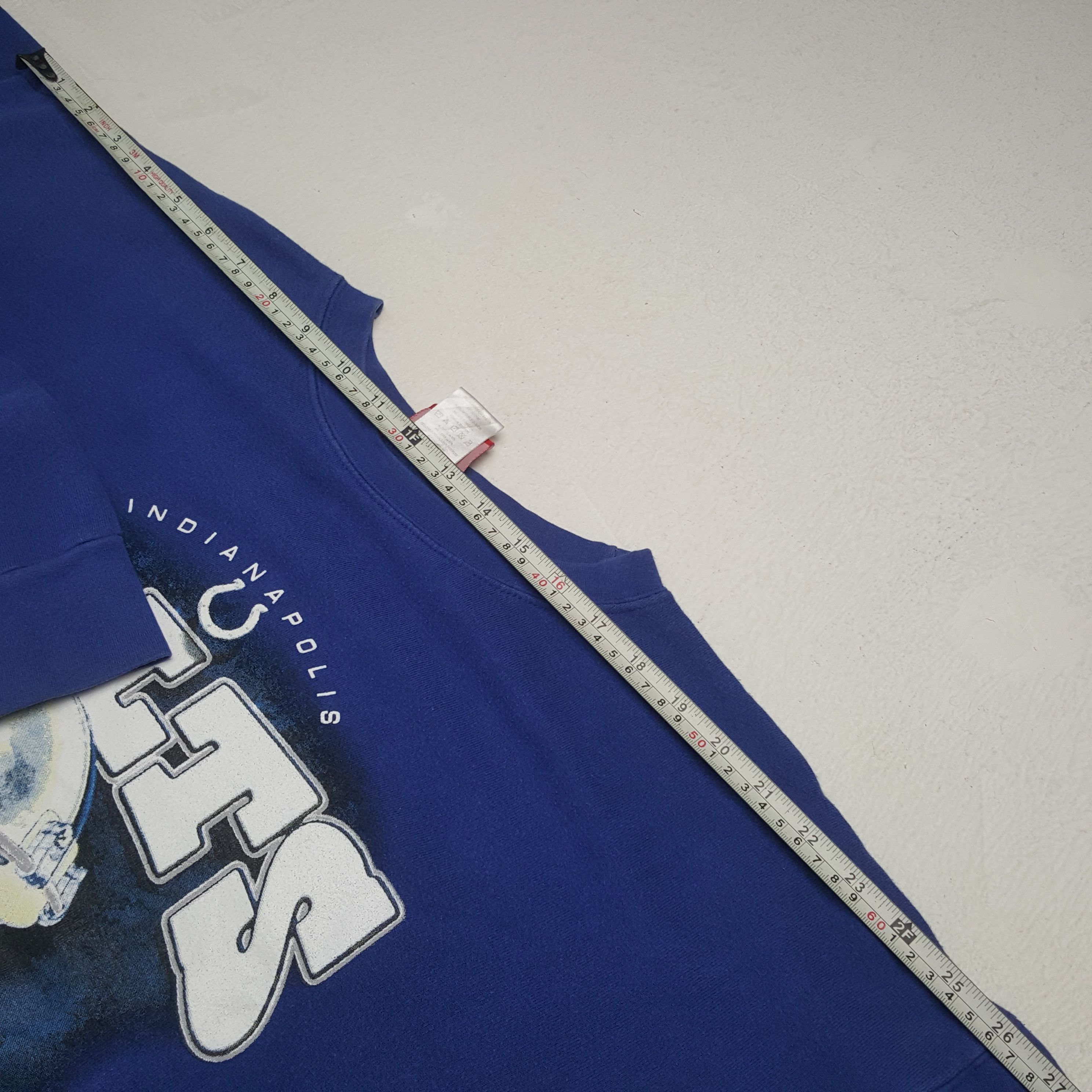NFL × Vintage Vintage COLTS INDIANAPOLIS American Sport Sweatshirt C286N1 Size US XXL / EU 58 / 5 - 8 Thumbnail
