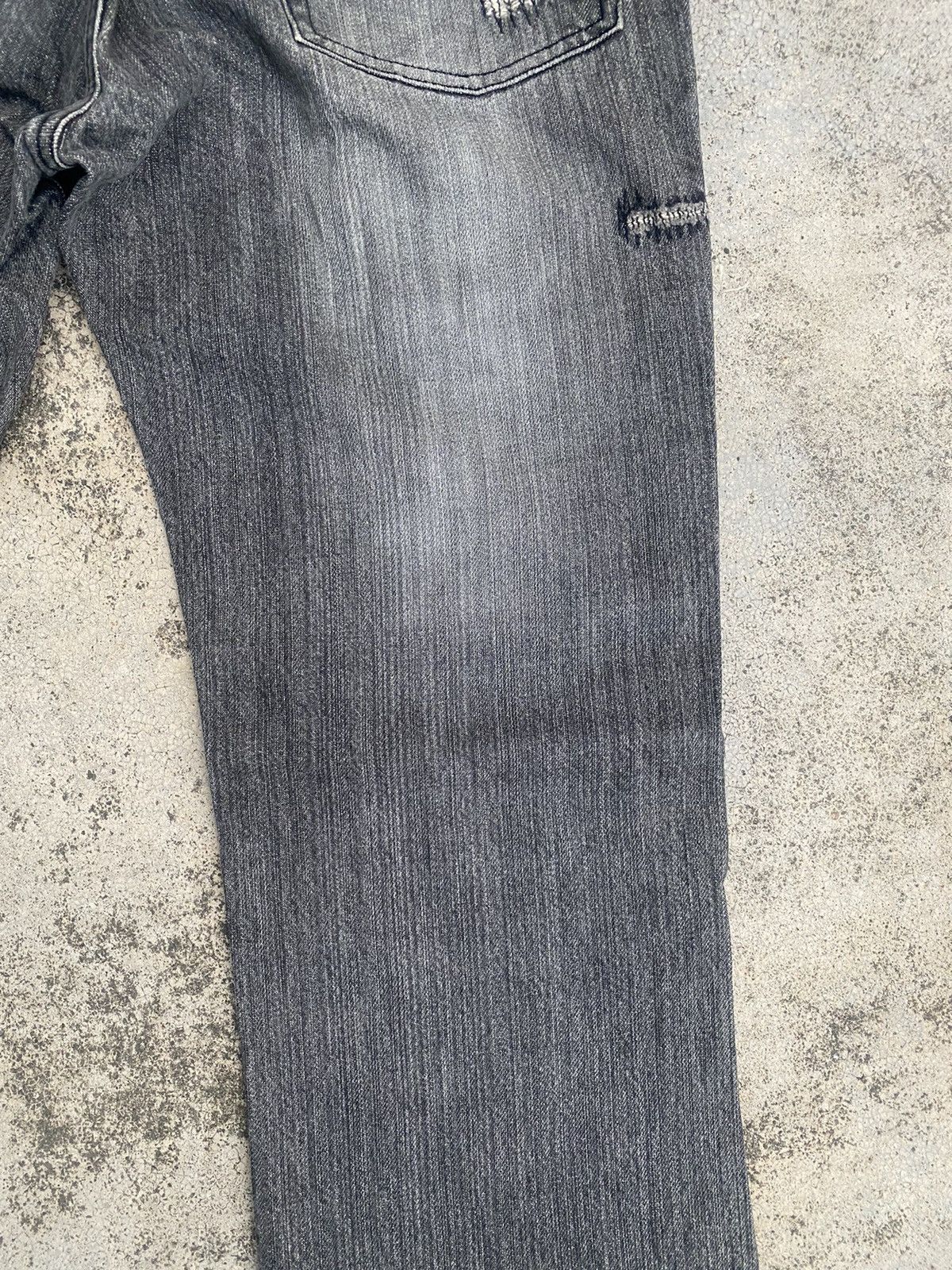 If Six Was Nine × Japanese Brand × Le Grande Bleu (L.G.B.) Flare Jeans Rupert Edge Distressed Hagi Painted Bootcut Size US 30 / EU 46 - 18 Thumbnail