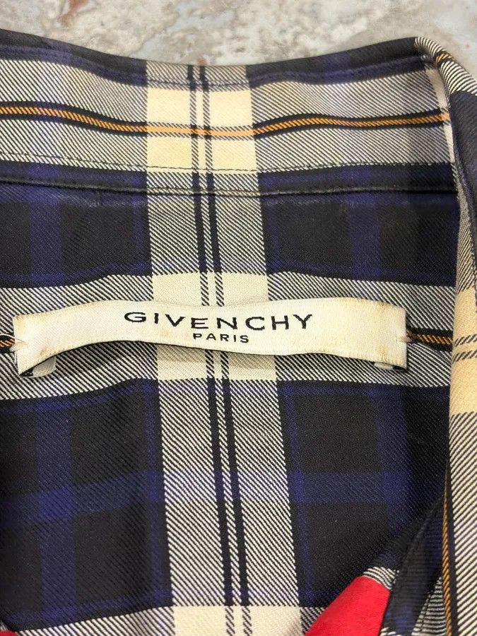 Givenchy SS2015 Givenchy Tartan Red Lines Shirt Size US M / EU 48-50 / 2 - 9 Thumbnail