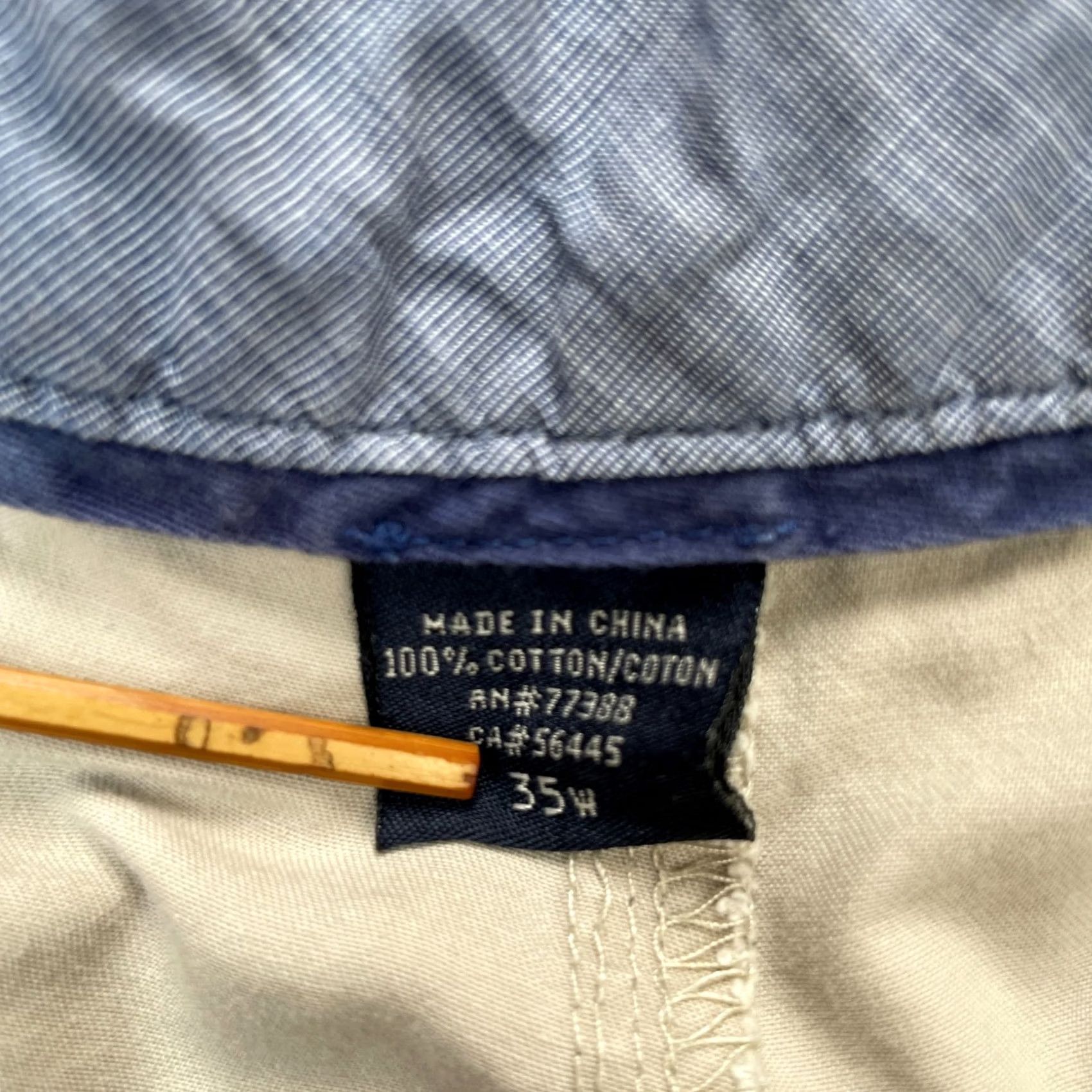 J.Crew J.CREW Chino Shorts Mens 35 Beige Cotton Club Resort Wear Golf Tennis Athleisure Size US 36 / EU 52 - 5 Thumbnail