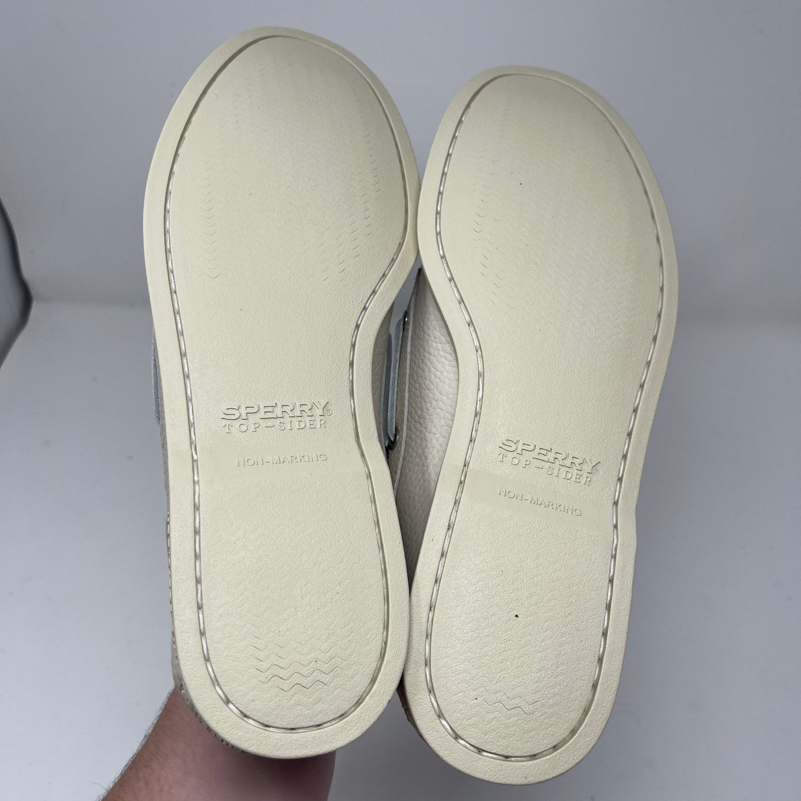 Sperry Sperry Authentic Original Ice white Leathef Boat Shoe 9.5 Size US 9.5 / EU 42-43 - 5 Thumbnail