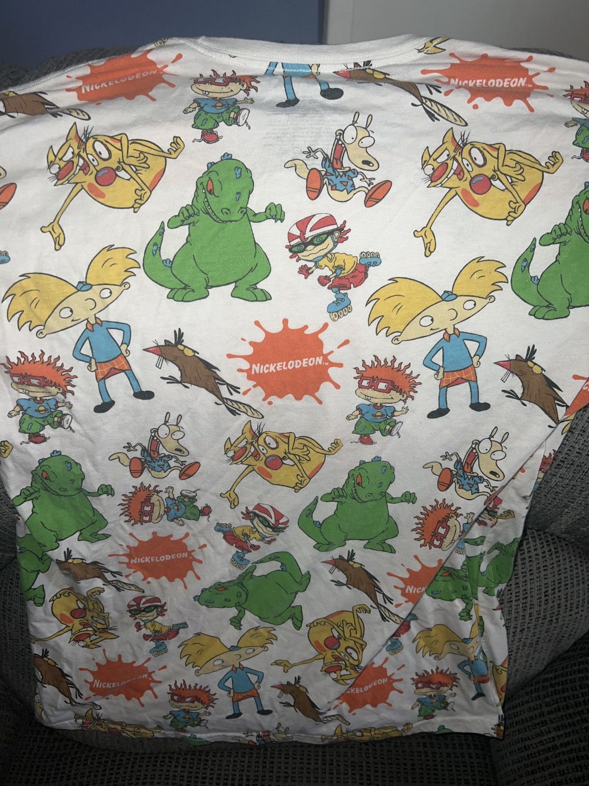 Nickelodeon Nickelodeon All-Over Tee Size US L / EU 52-54 / 3 - 5 Thumbnail
