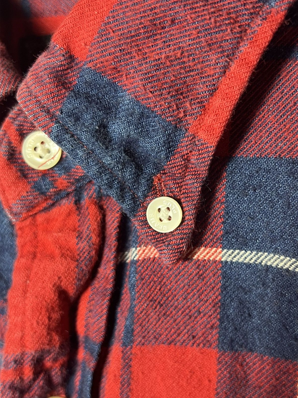 Beams Japan Beams Japan Tartan Pattern Patchwork Flannel Shirt Size US L / EU 52-54 / 3 - 10 Thumbnail