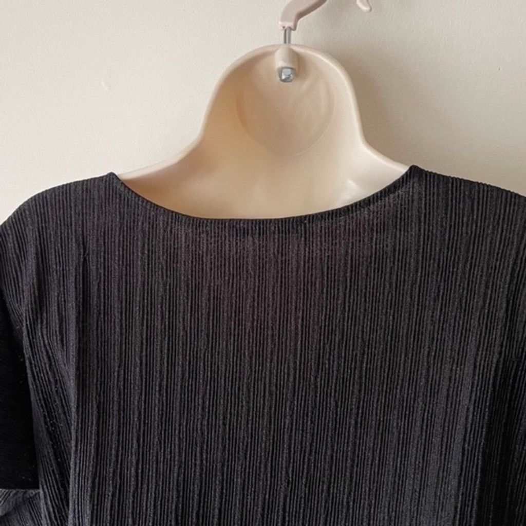 Zara Zara Women's Black Twisted V-Neck Blouse Size Medium Size M / US 6-8 / IT 42-44 - 5 Thumbnail