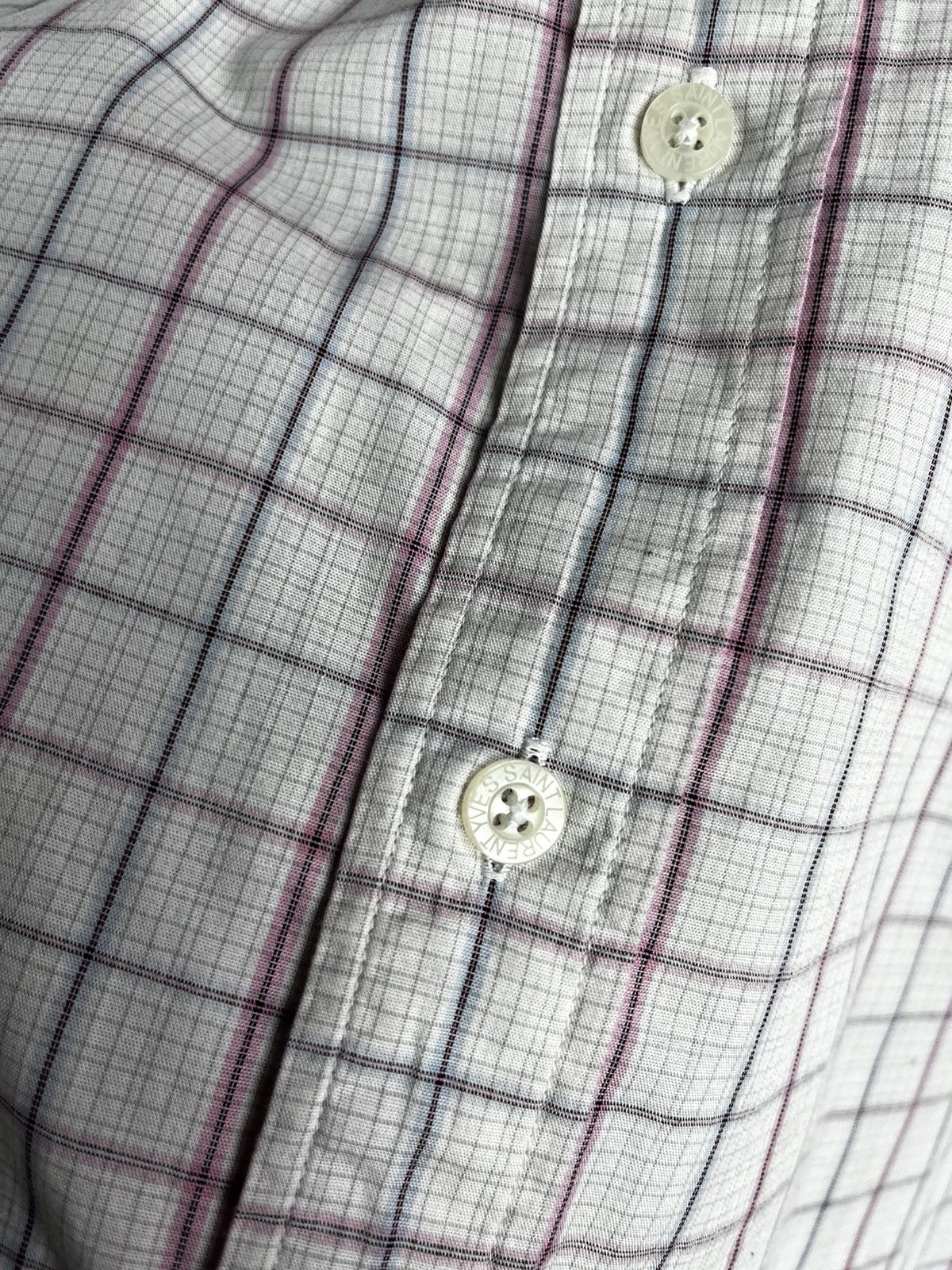 Vintage × Yves Saint Laurent YVES SAINT LAURENT shirt vintage Size US XXL / EU 58 / 5 - 10 Thumbnail