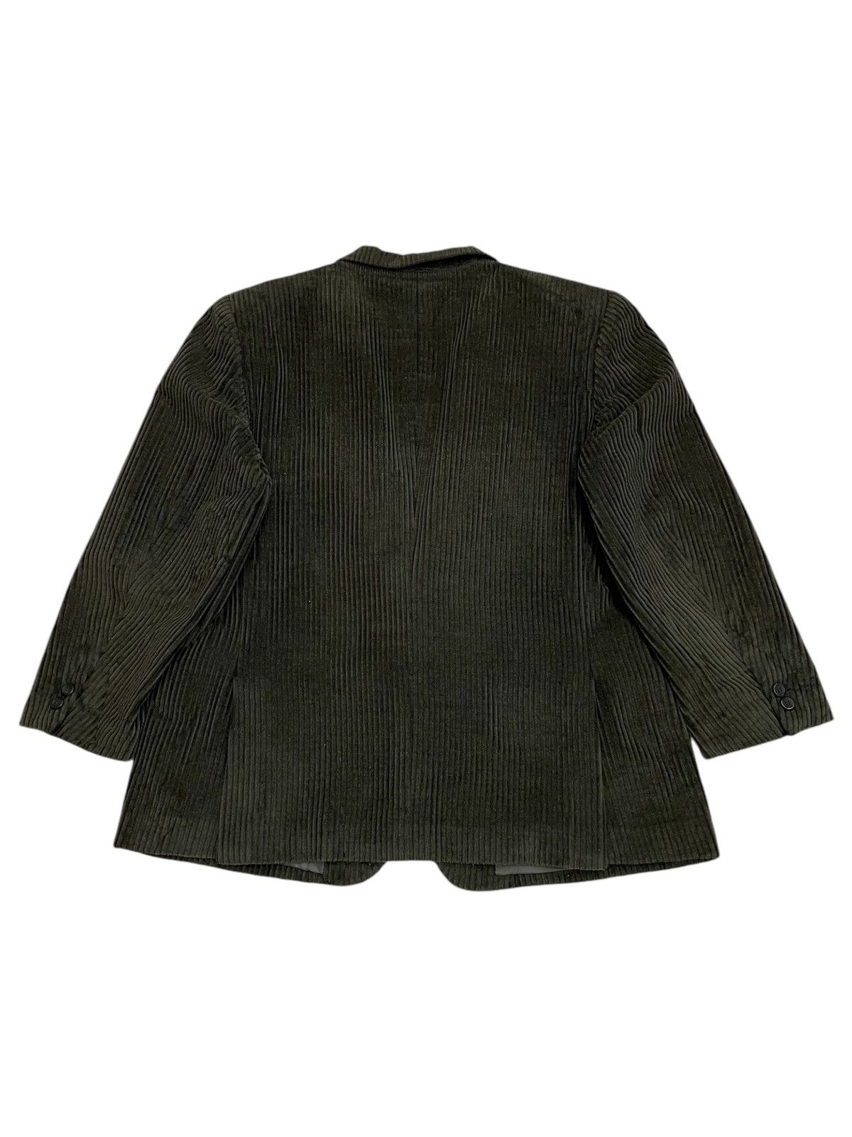 Designer Due Nuovo Antonio Italian Designer Curduroy Blazer Size 34S - 2 Thumbnail
