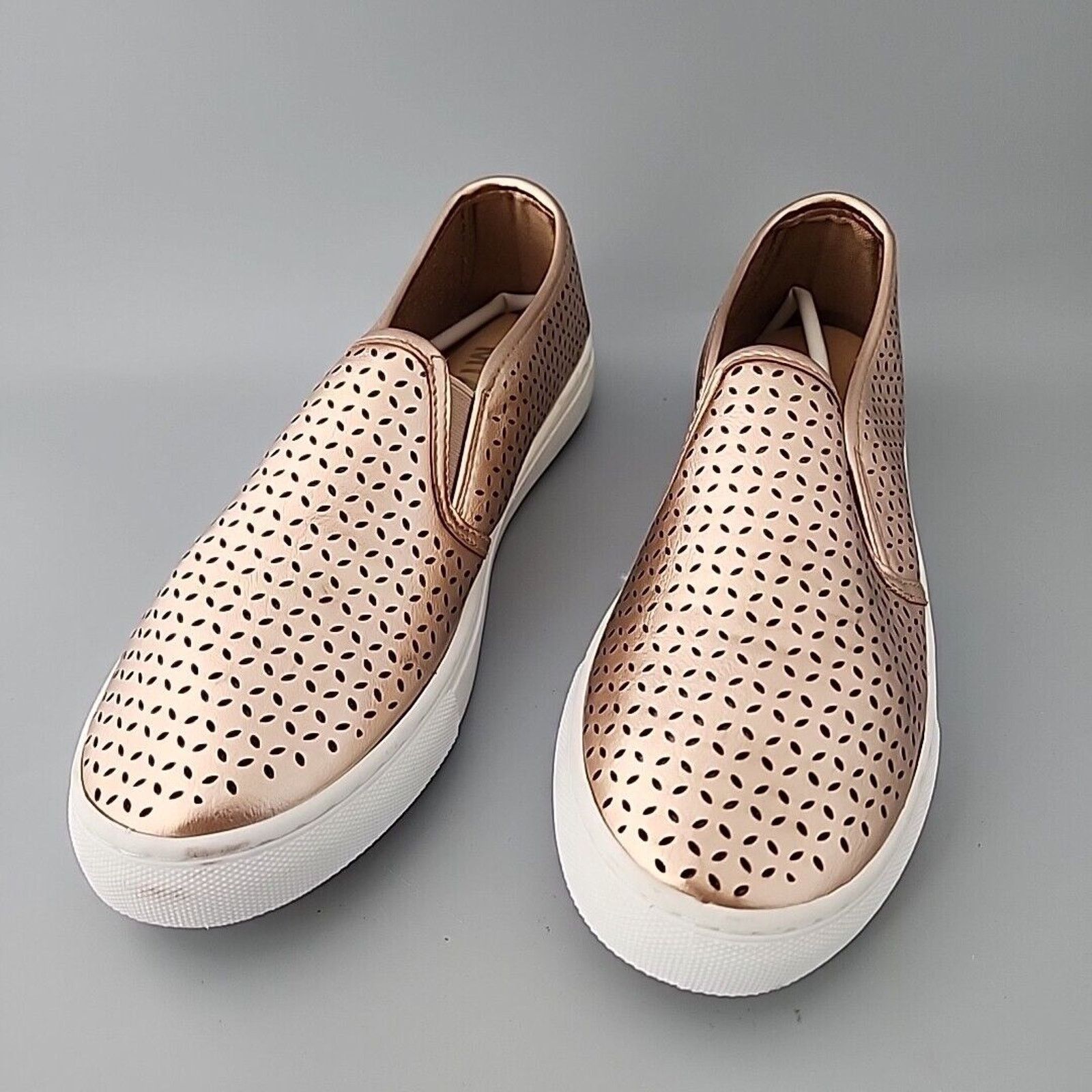Other MIA Women Edith Slip-On Perforated Sneakers - Rose Gold 10M Size US 10 / IT 40 - 1 Thumbnail