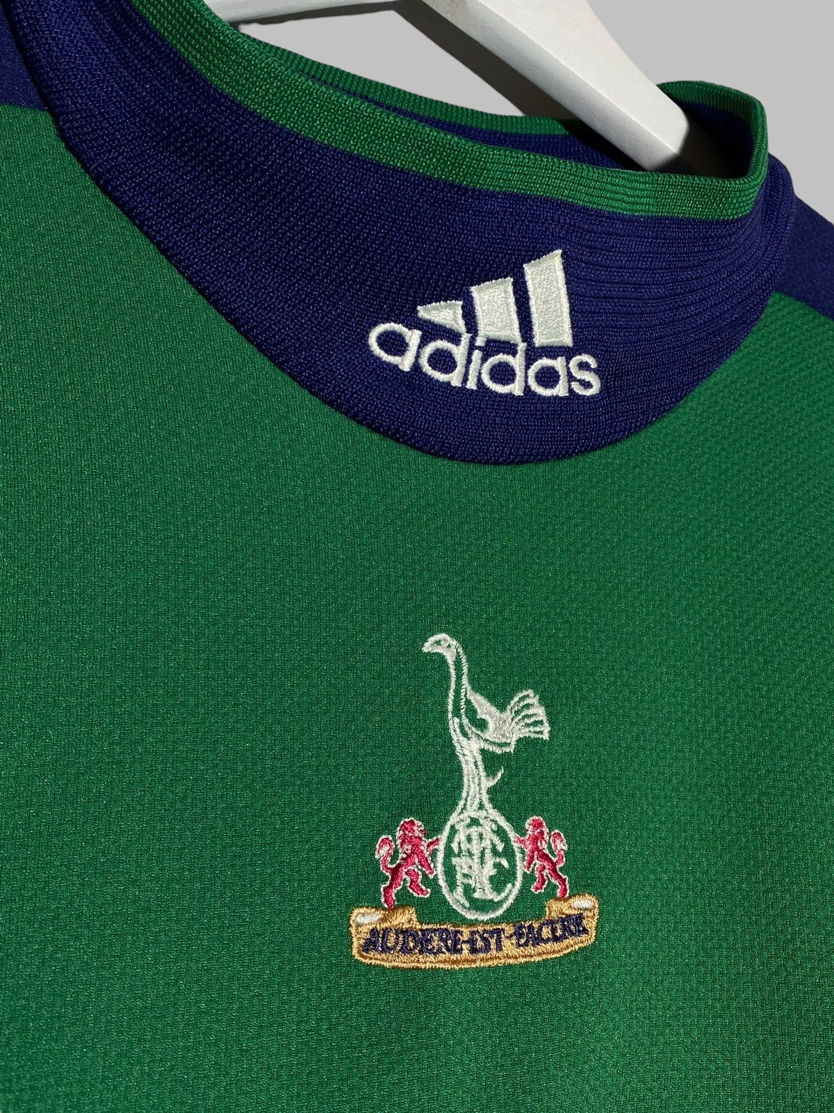 Adidas × Vintage 2000s Adidas Tottenham Goalkeeper Jersey Rare Keeper Energy Size US XXL / EU 58 / 5 - 5 Thumbnail