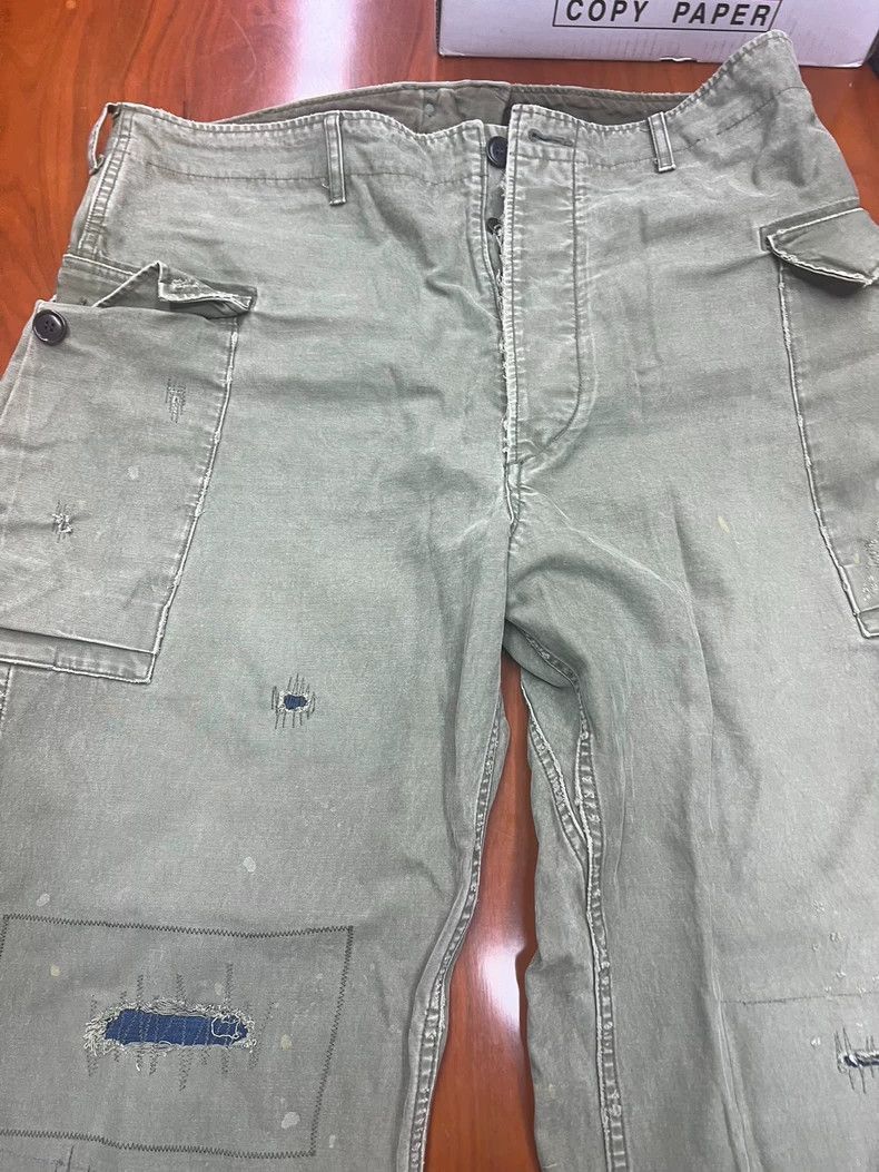 Visvim Visvim Visvim Veterans Pants Crash 工装裤-2507 Size US 26 / EU 42 - 2 Thumbnail