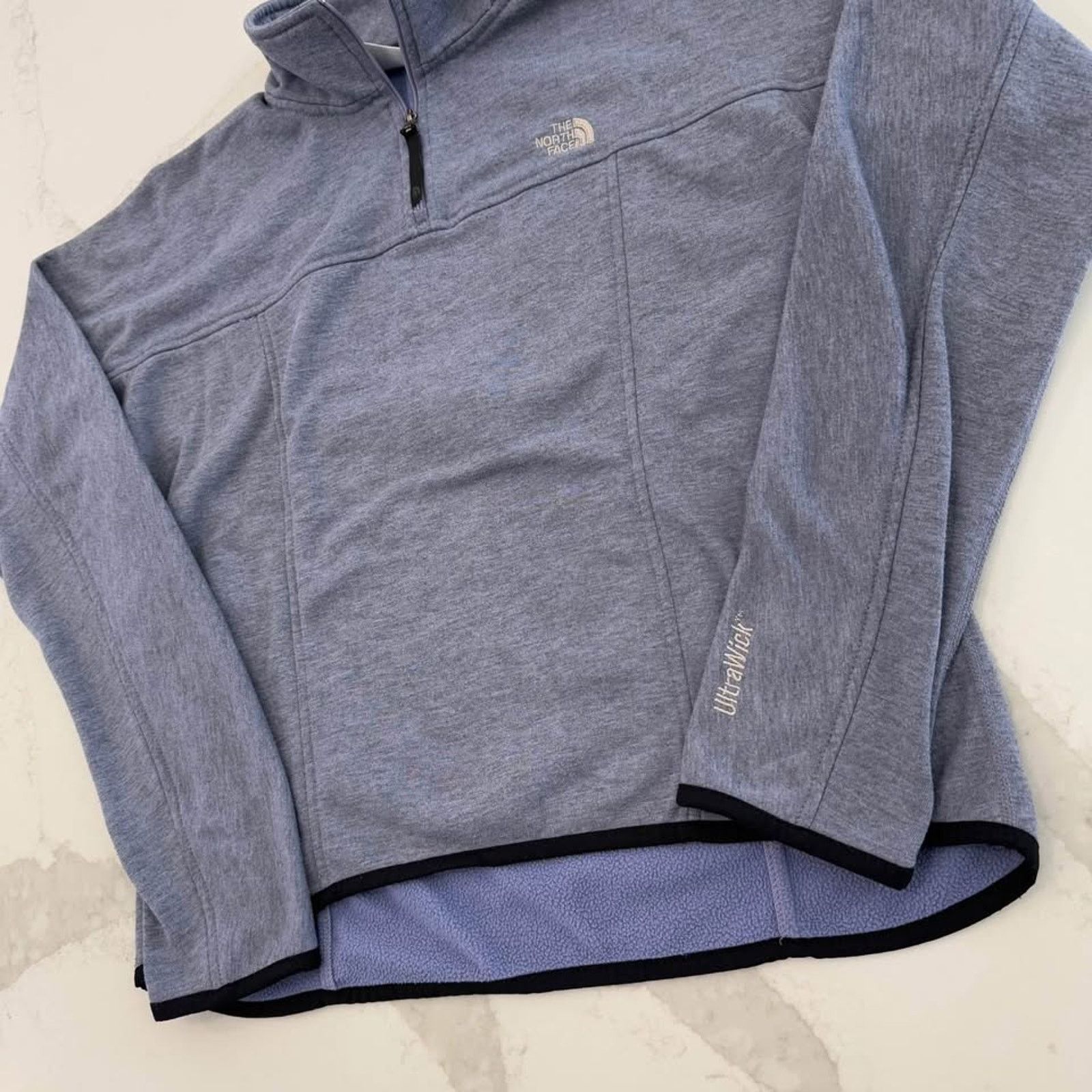 The North Face Vintage The North Face Zip Pullover Sweatshirt Womens Large Size L / US 10 / IT 46 - 2 Thumbnail