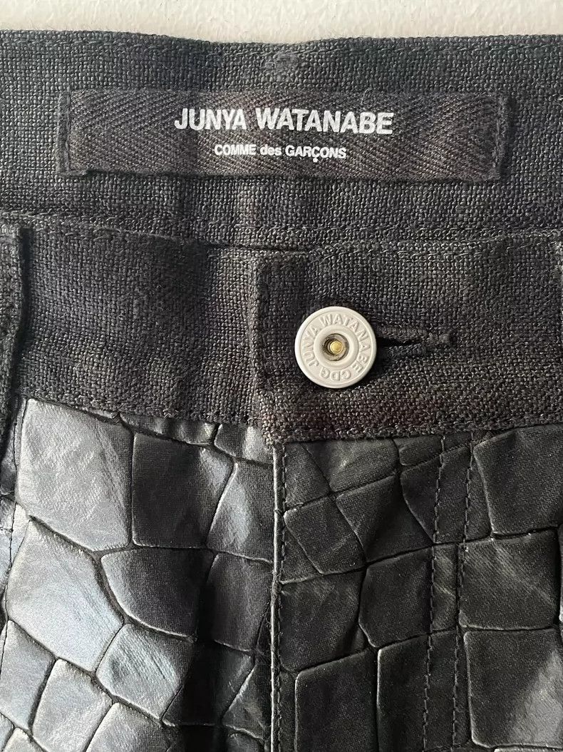 Junya Watanabe Junya Watanabe SizeS 16SS snake-patterned leather wide-leg Size 25" / US 0 / IT 36 - 2 Thumbnail