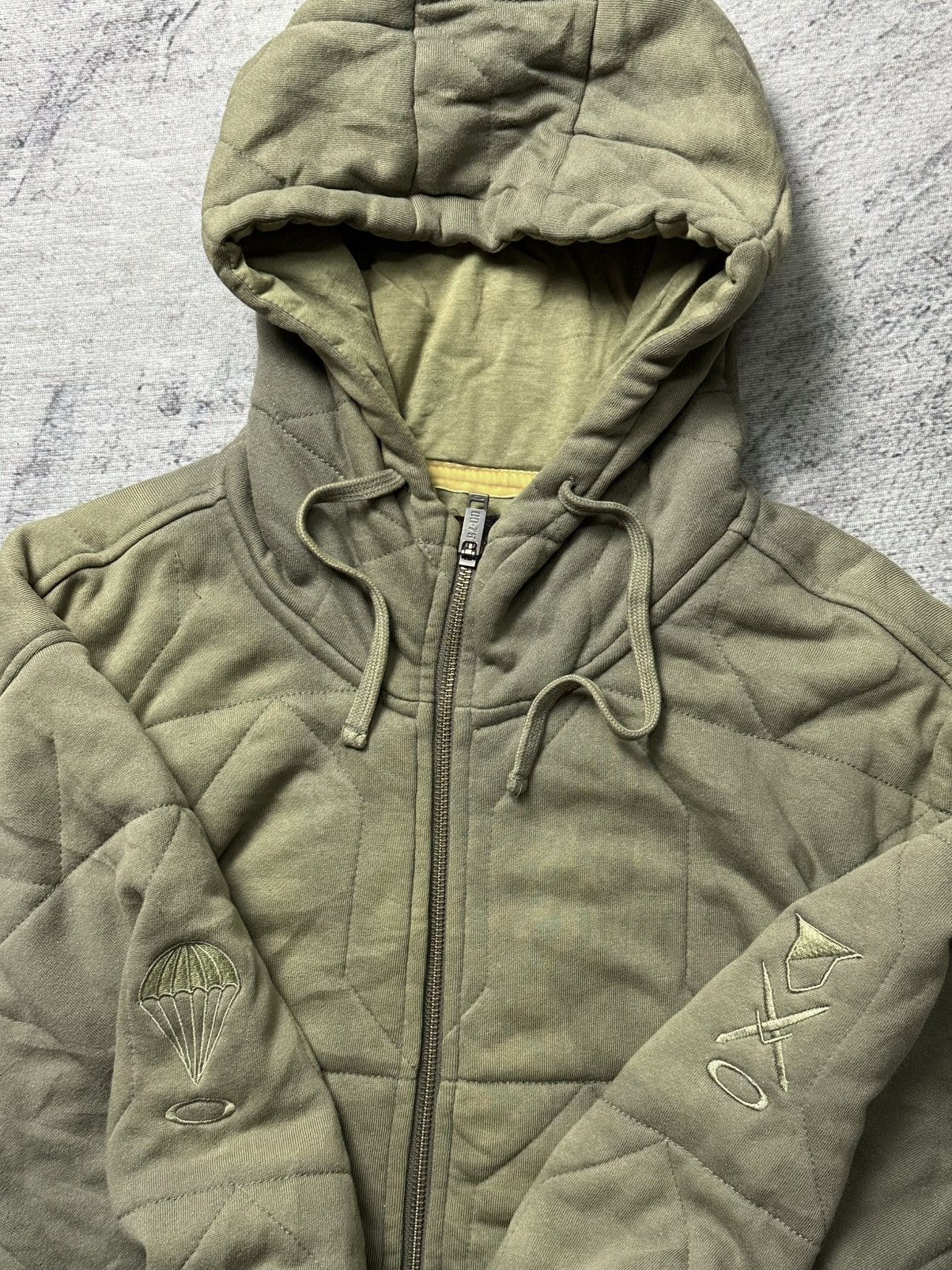 Oakley Oakley Grenade Army Tactical Puffer Jacket Size US L / EU 52-54 / 3 - 3 Thumbnail