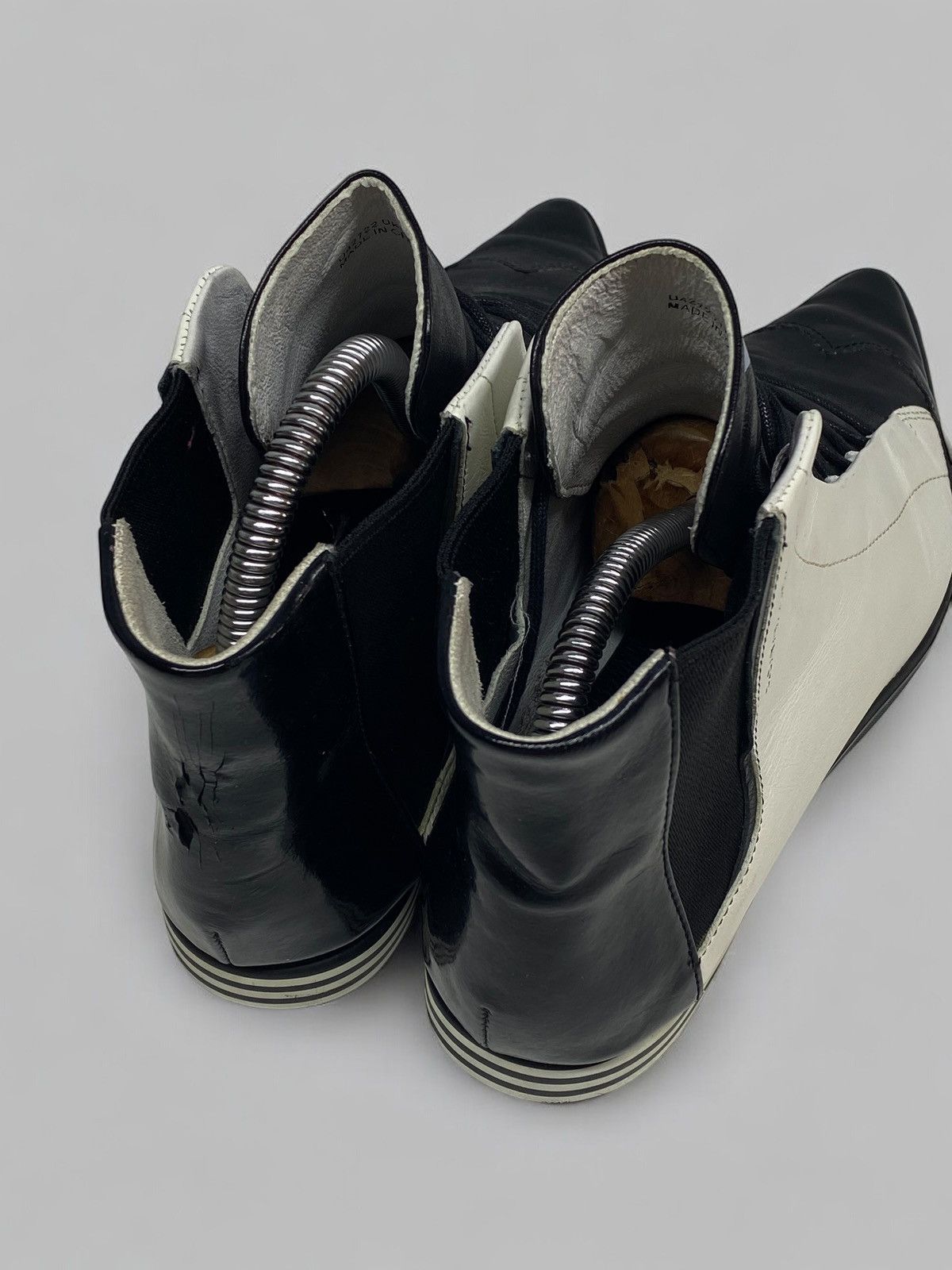Yohji Yamamoto Vintage Y-3 Yohji Yamamoto Adidas Brogue Sneakers Futuristic Size US 7.5 / EU 40-41 - 15 Thumbnail