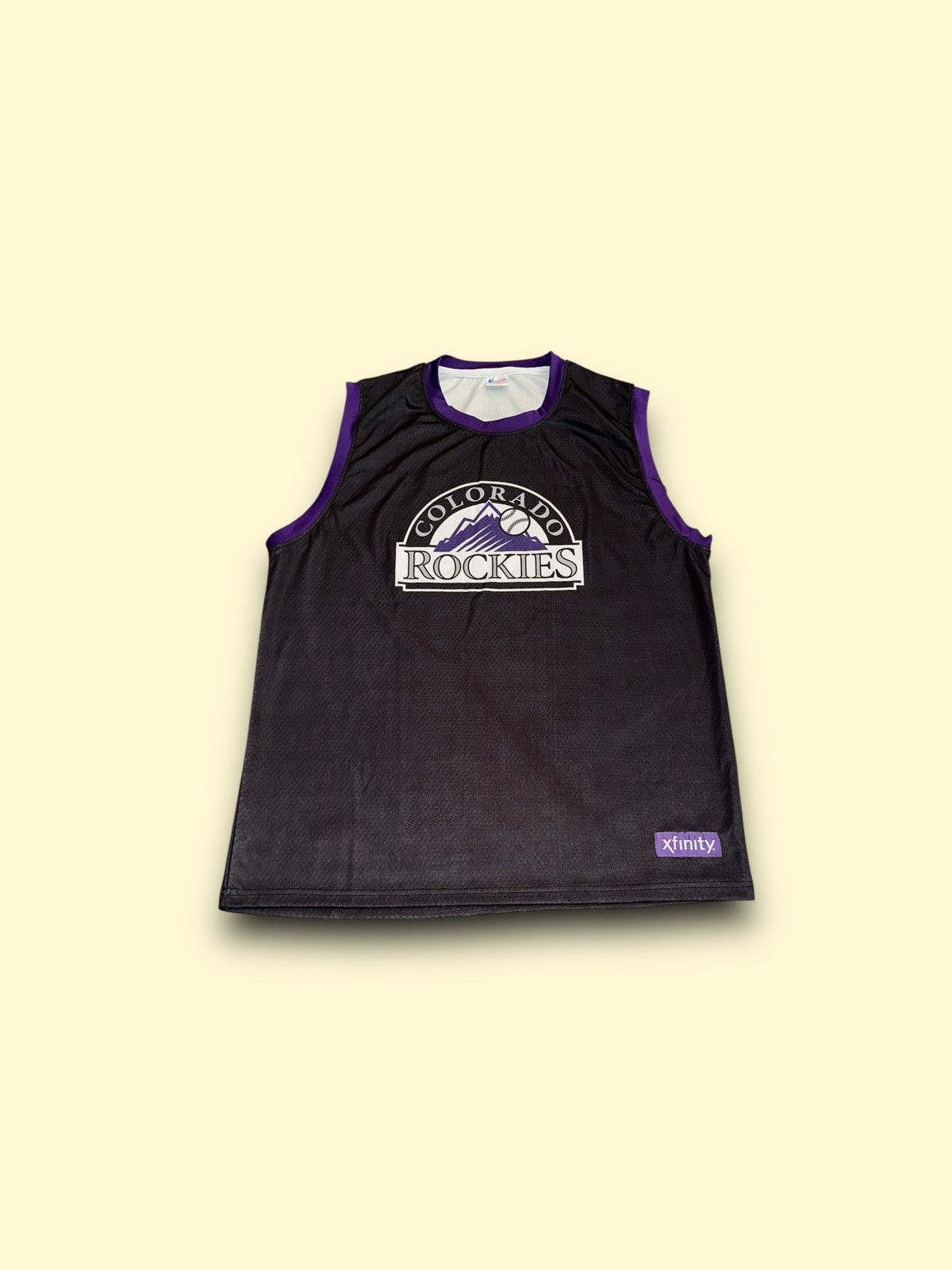 MLB Colorado Rockies SGA MLB tank top jersey black mens XL Size US XL / EU 56 / 4 - 1 Thumbnail