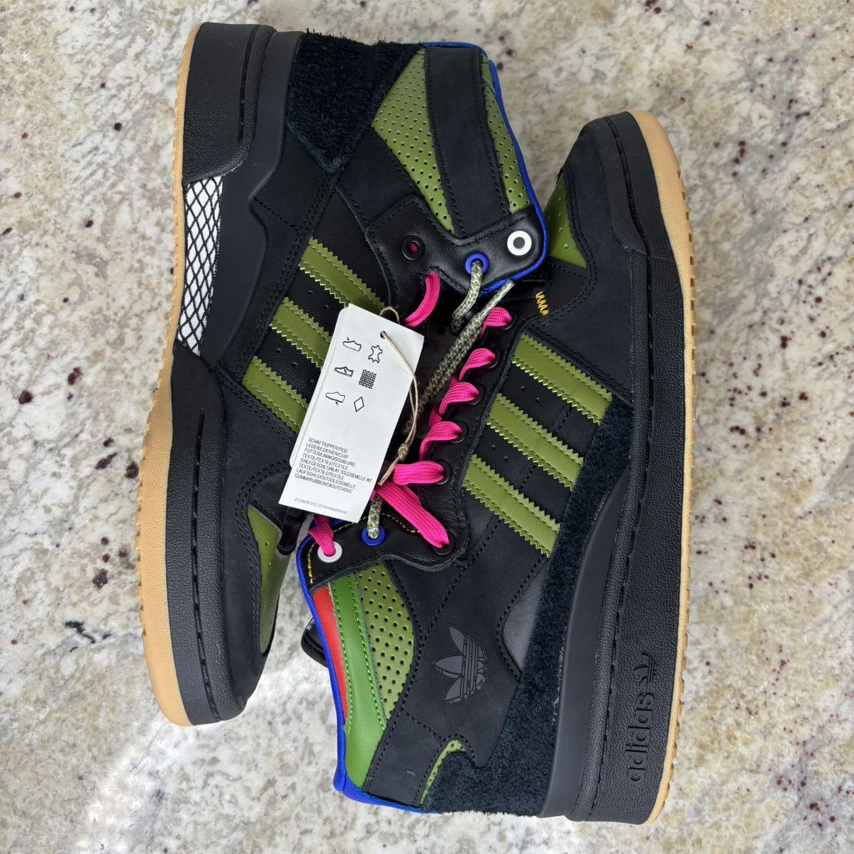 Adidas × Hebru Brantley Size 11-adidas Forum Mid RTHebru Brantley Frogboy NEW Size US 11 / EU 44 - 15 Thumbnail