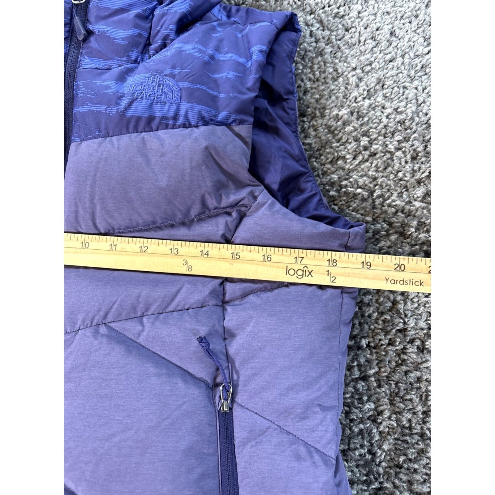 The North Face The North Face Vest Womens M Purple 550 Down Puffer Hooded Vest Zip Sleeveless Quilted Puffer Bodywarmer Zipper Mens? Womens Size M / US 6-8 / IT 42-44 - 3 Thumbnail