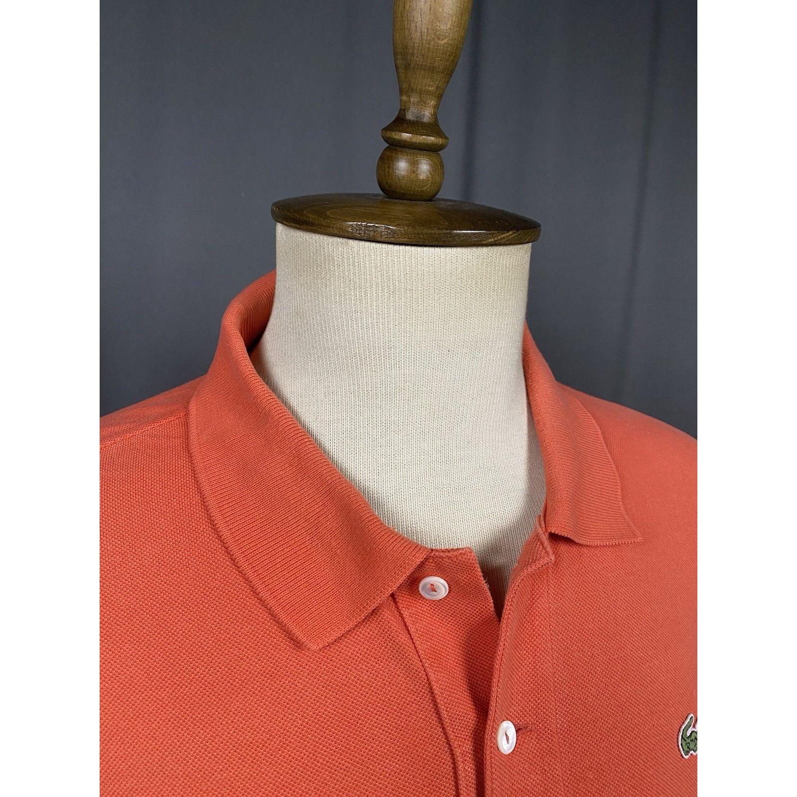 Lacoste Lacoste Men's Orange Polo T-Shirt Size 8 / 3XL Size US XXL / EU 58 / 5 - 6 Thumbnail