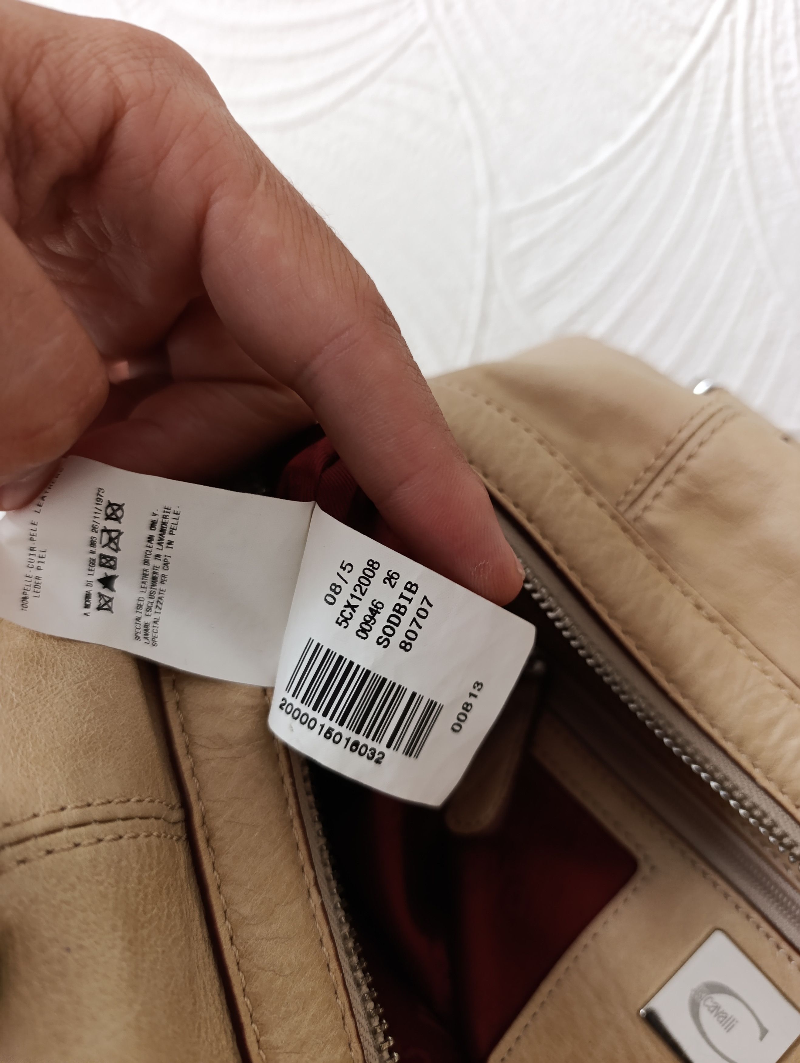 Just Cavalli VINTAGE JUST ROBERTO CAVALLI LEATHER BEIGE BAG Size ONE SIZE - 20 Thumbnail