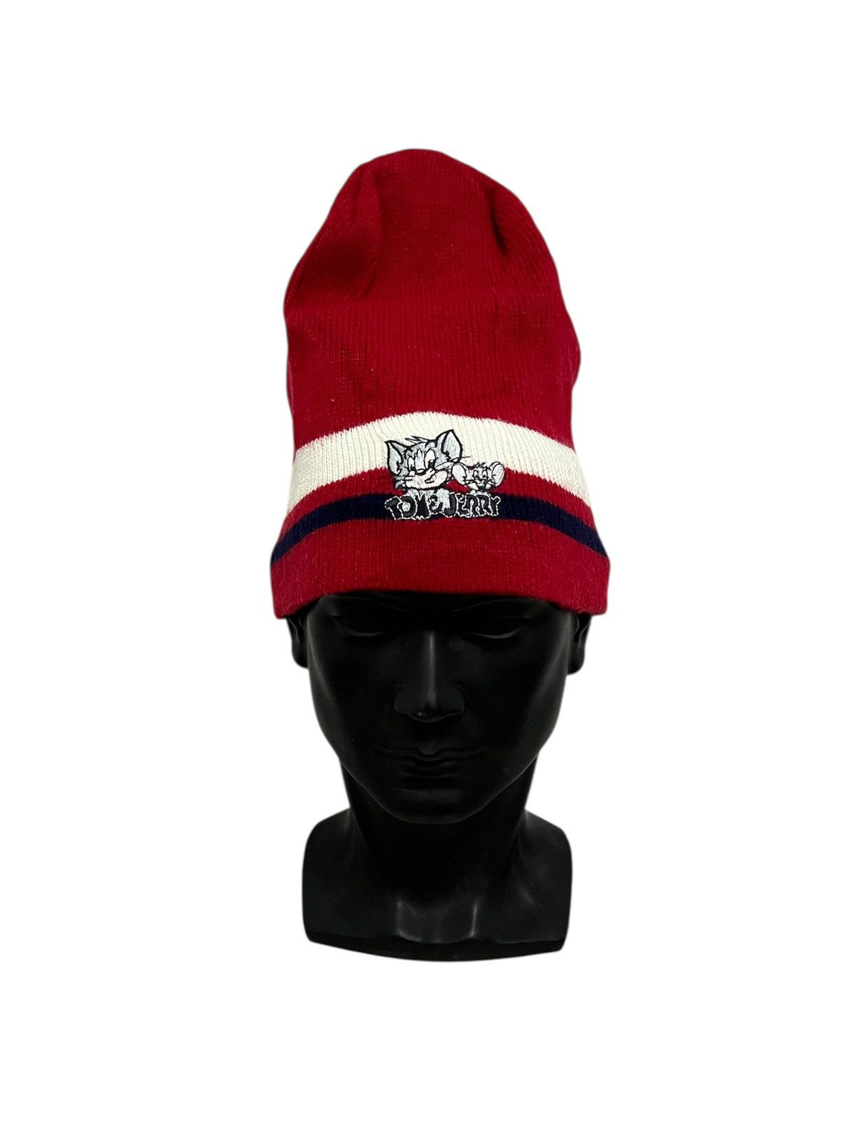 Ellesse Vintage Ellesse Tomandjerry Cartoon Beanie Hat Size ONE SIZE - 1 Thumbnail