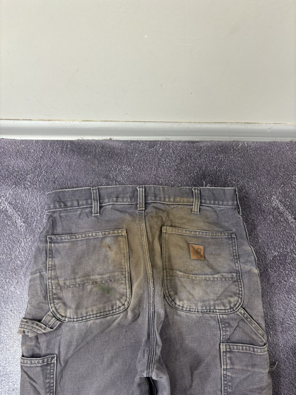 Carhartt Vintage Carhartt USA Dungaree Fit Distressed Work Pants Size US 32 / EU 48 - 6 Thumbnail