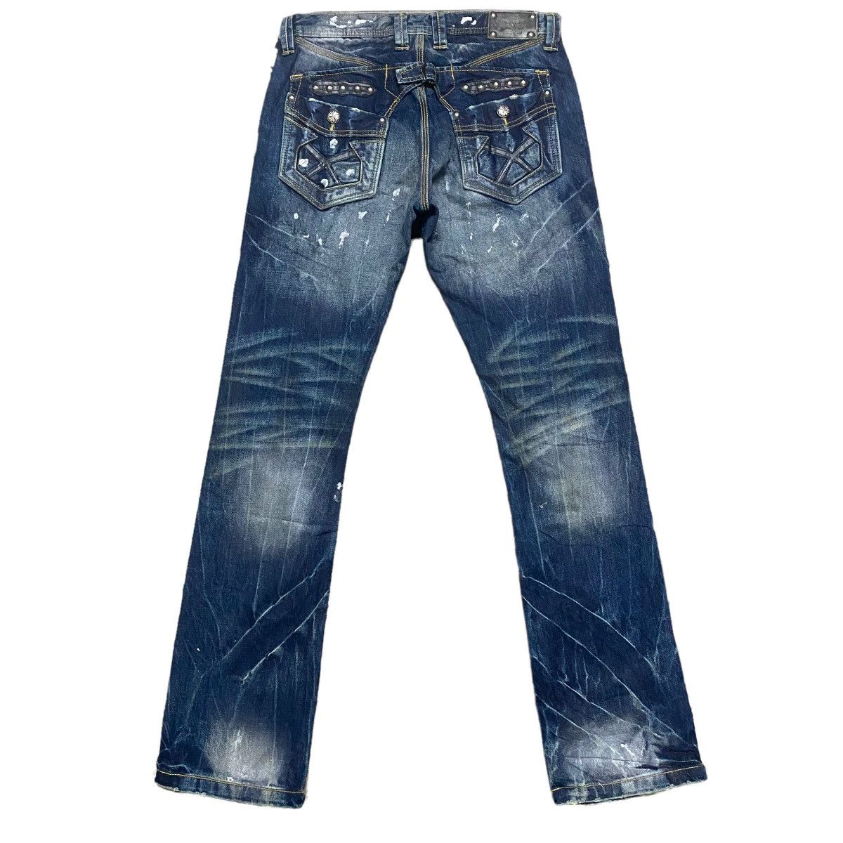 ARMY OF NO! Denim Painter Jeans