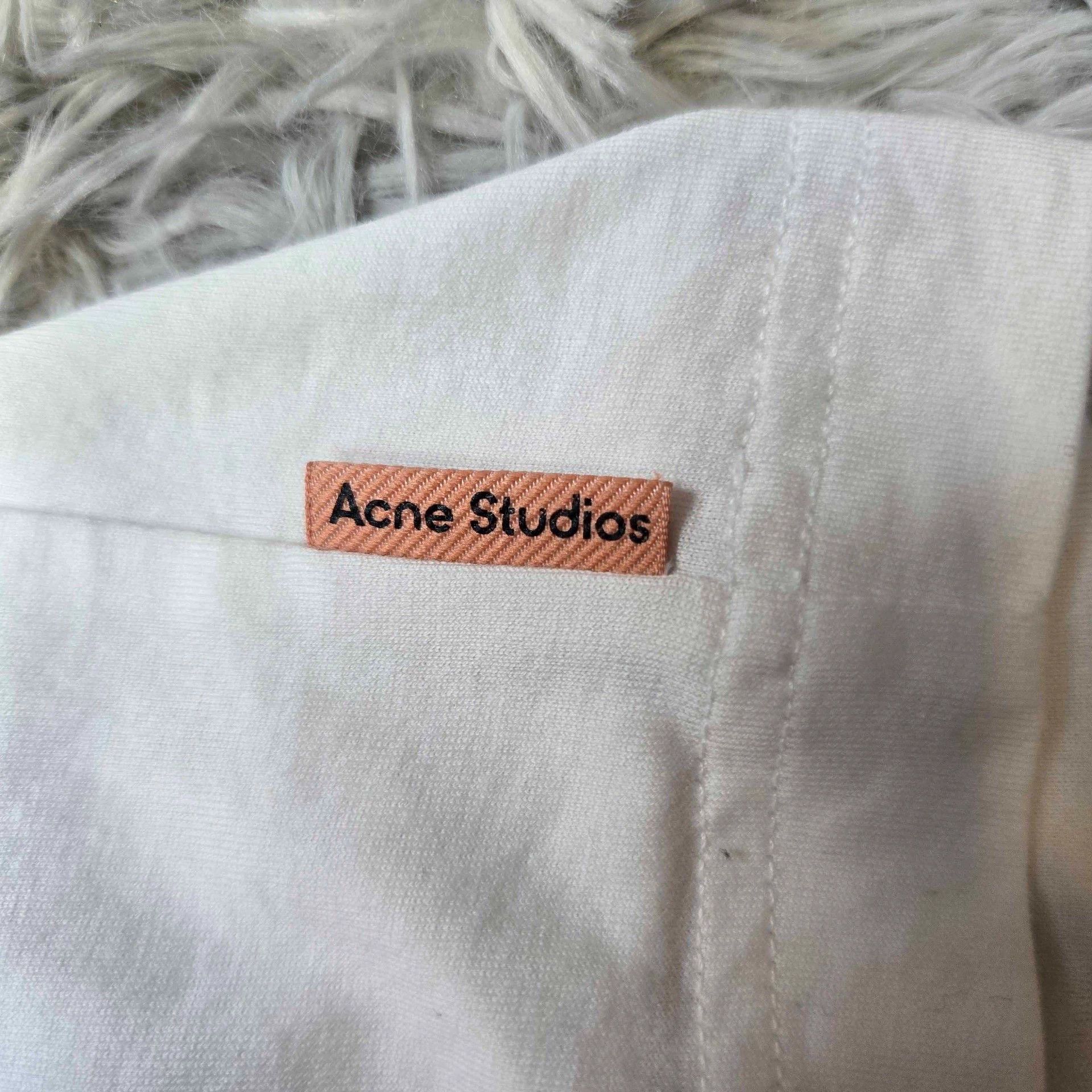 Acne Studios acne studios white basic t-shirt size m Size US M / EU 48-50 / 2 - 5 Thumbnail