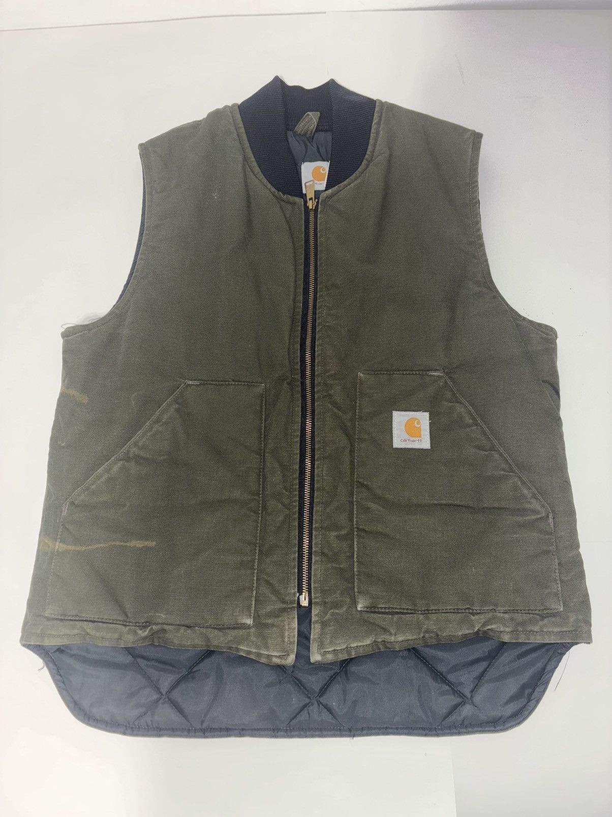 Carhartt Wip Carhartt Wip green vest Angel back-hit Workwear, Vintage Size US M / EU 48-50 / 2 - 4 Thumbnail