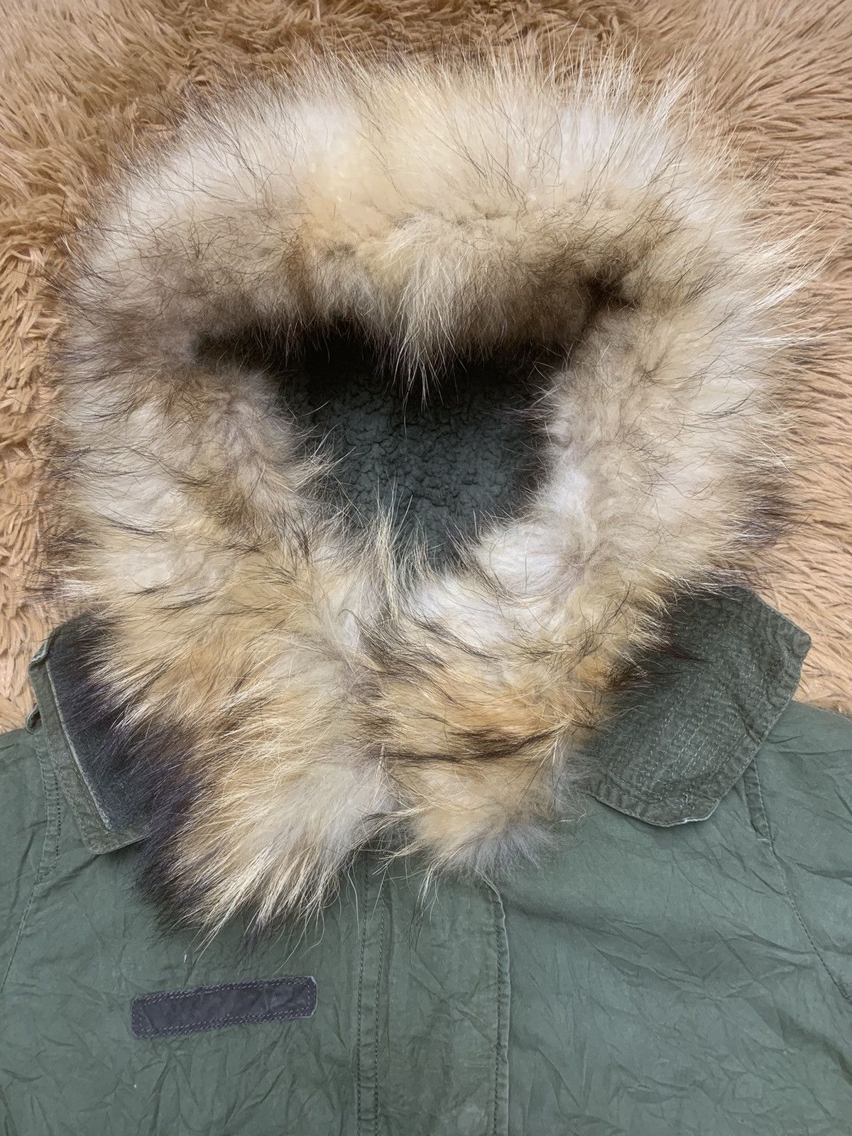 If Six Was Nine × Japanese Brand × Le Grande Bleu (L.G.B.) Classic G.O.A Japan Faux Fur Fish Tail Parka Size S / US 4 / IT 40 - 3 Thumbnail