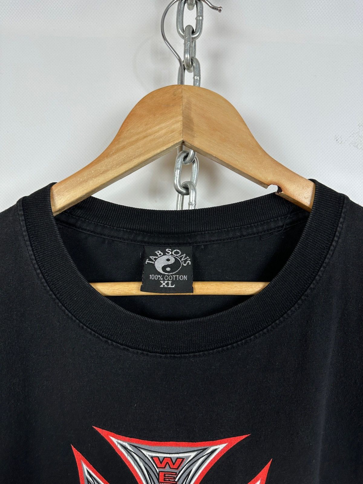 Vintage Vintage West Coast Choppers Black T-Shirt Paul Walker Size US XL / EU 56 / 4 - 16 Thumbnail