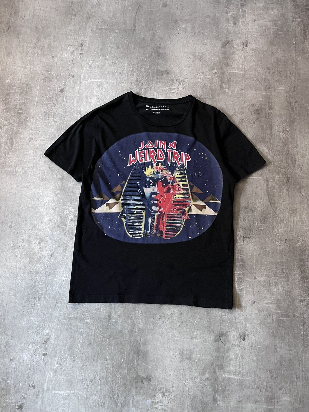 Balenciaga Balenciaga F/W 13 Join a weird trip T-shirt black Size US M / EU 48-50 / 2 - 1 Thumbnail