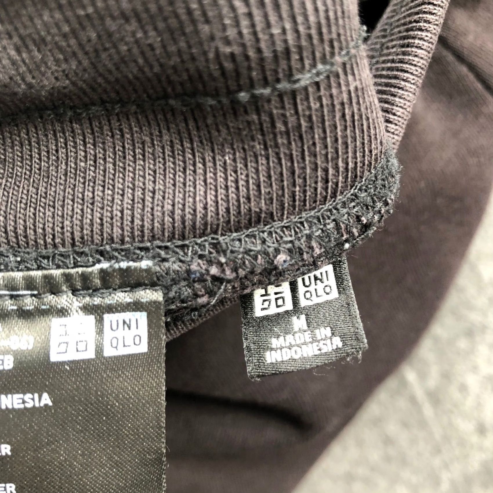 Uniqlo Uniqlo Sweatpants Mens M Black Fleece Drawstring Pockets Elastic Waist Lounge Athletic Pants Regular Tapered Casual Activewear Size US 31 - 3 Thumbnail