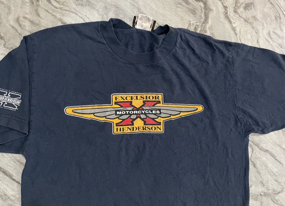 Vintage Vintage 90’s Excelsior Henderson Motorcycles Size US M / EU 48-50 / 2 - 7 Thumbnail
