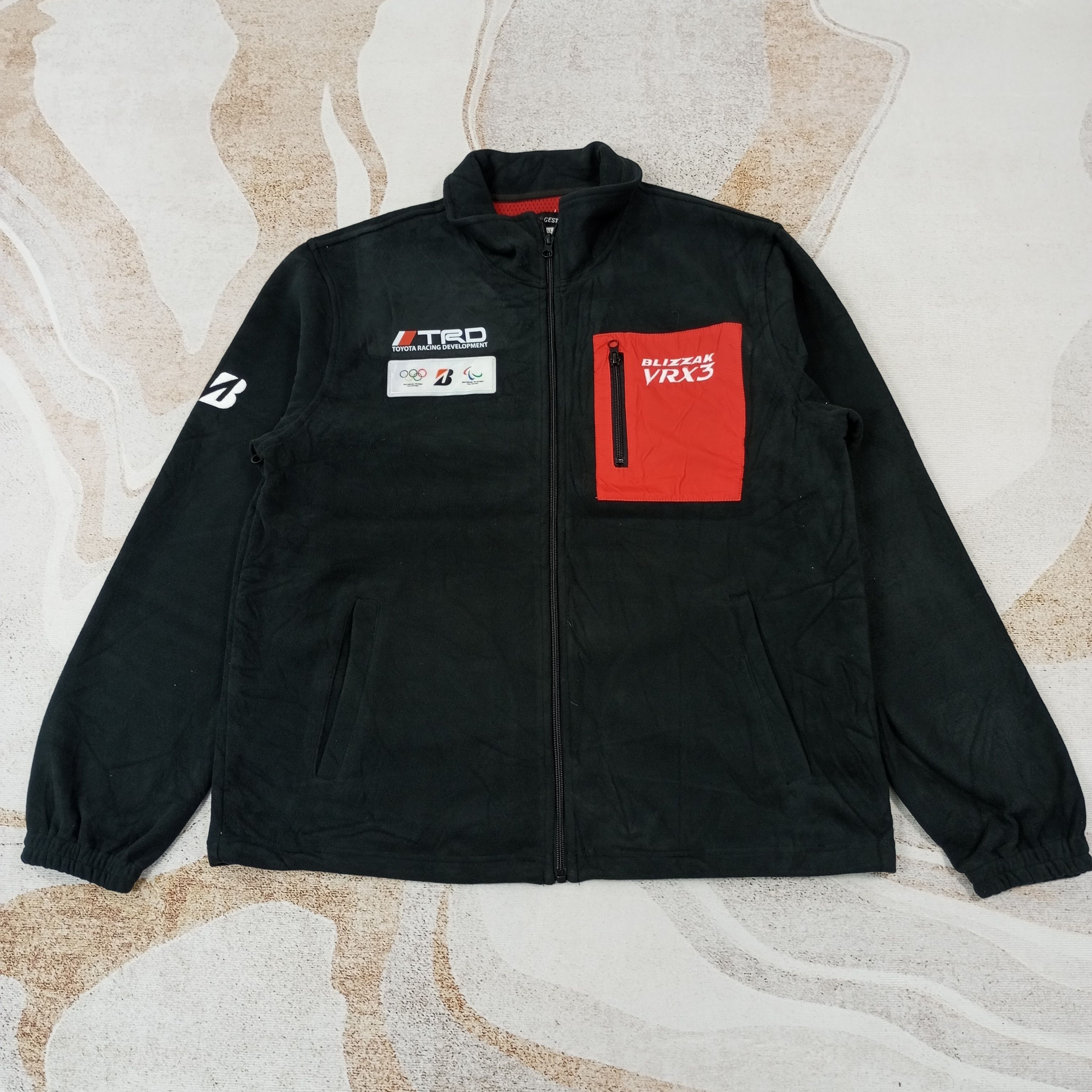 Vintage Bridgestone X TRD Toyota Custom Art Jacket c233n1 Size US M / EU 48-50 / 2 - 3 Thumbnail