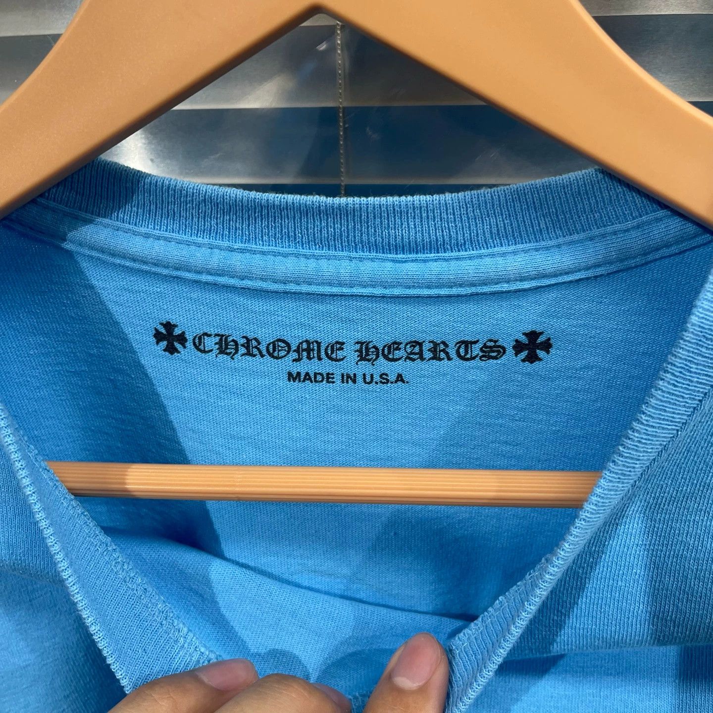Chrome Hearts Chrome Hearts Mattyboy Blue Graffiti Print Short Sleeve M Size US M / EU 48-50 / 2 - 3 Thumbnail