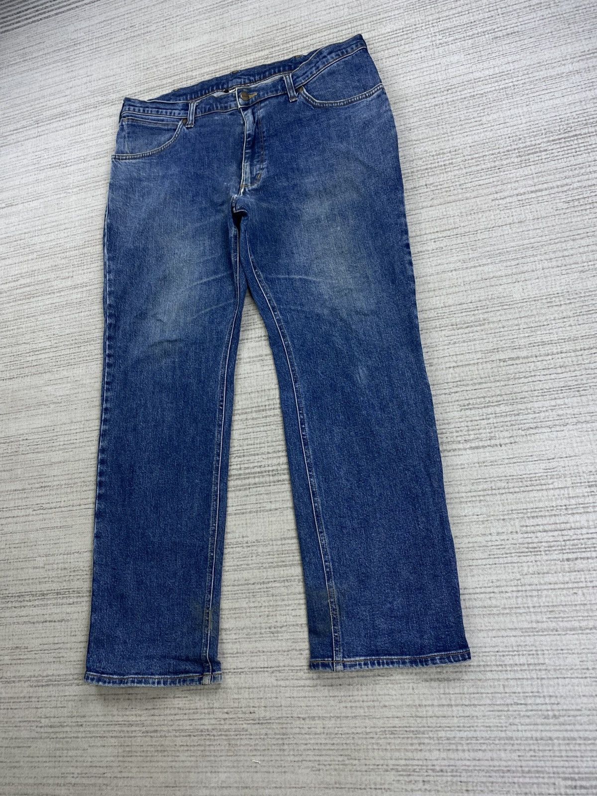 Vintage × Wrangler Vintage Wrangler Made In USA Denim Jeans Size US 38 / EU 54 - 4 Thumbnail