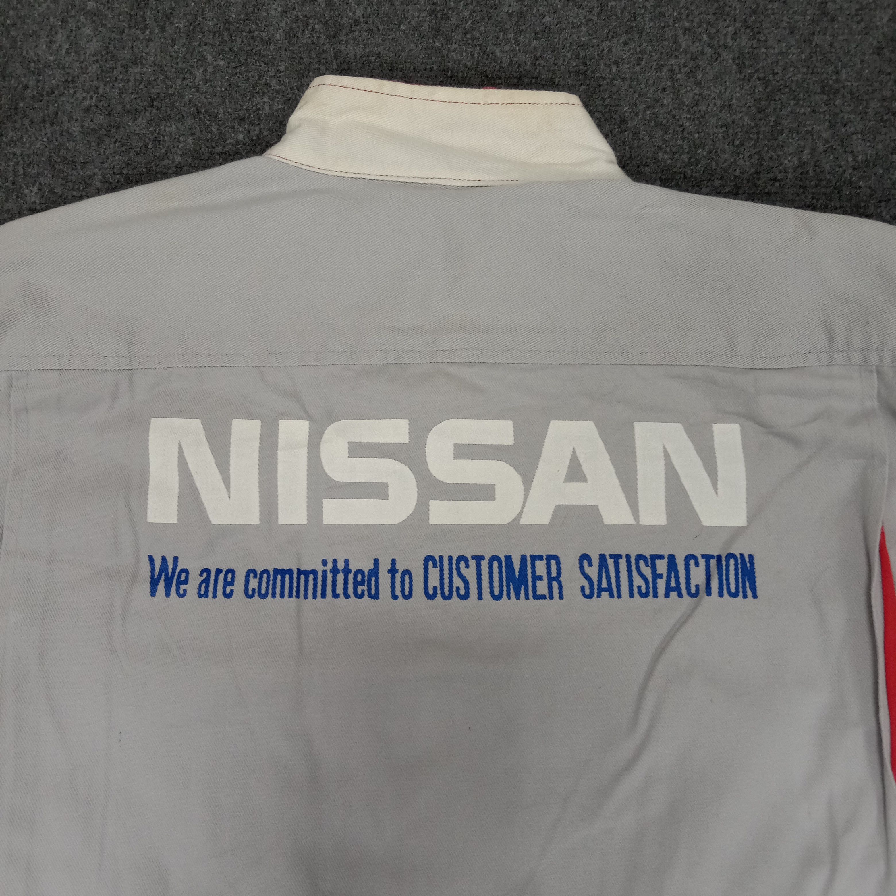 Japanese Brand × Vintage Nissan Nismo Racing Team Coverall Jacket Size US L / EU 52-54 / 3 - 4 Thumbnail