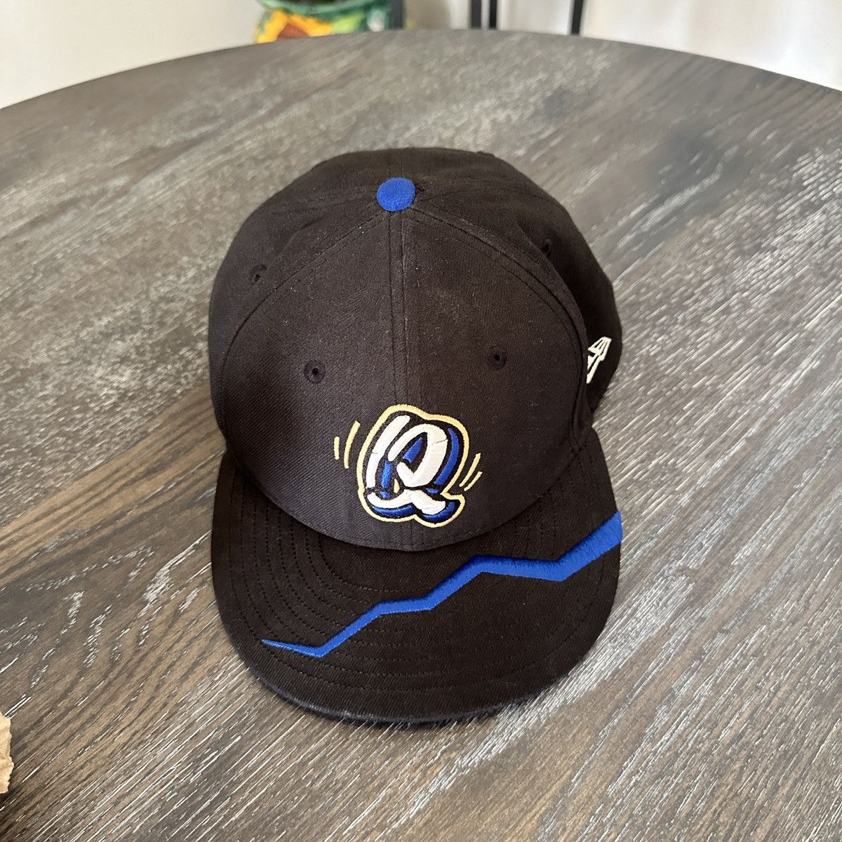 New Era Rancho Cucamonga Quakes Baseball Hat New Era 59Fifty 7 5/8 Size ONE SIZE - 3 Thumbnail