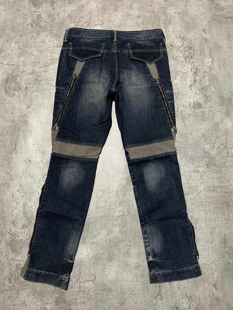 PPFM PPFM japan multizipper convertible punk jeans 32x32 Size US 32 / EU 48 - 2 Thumbnail