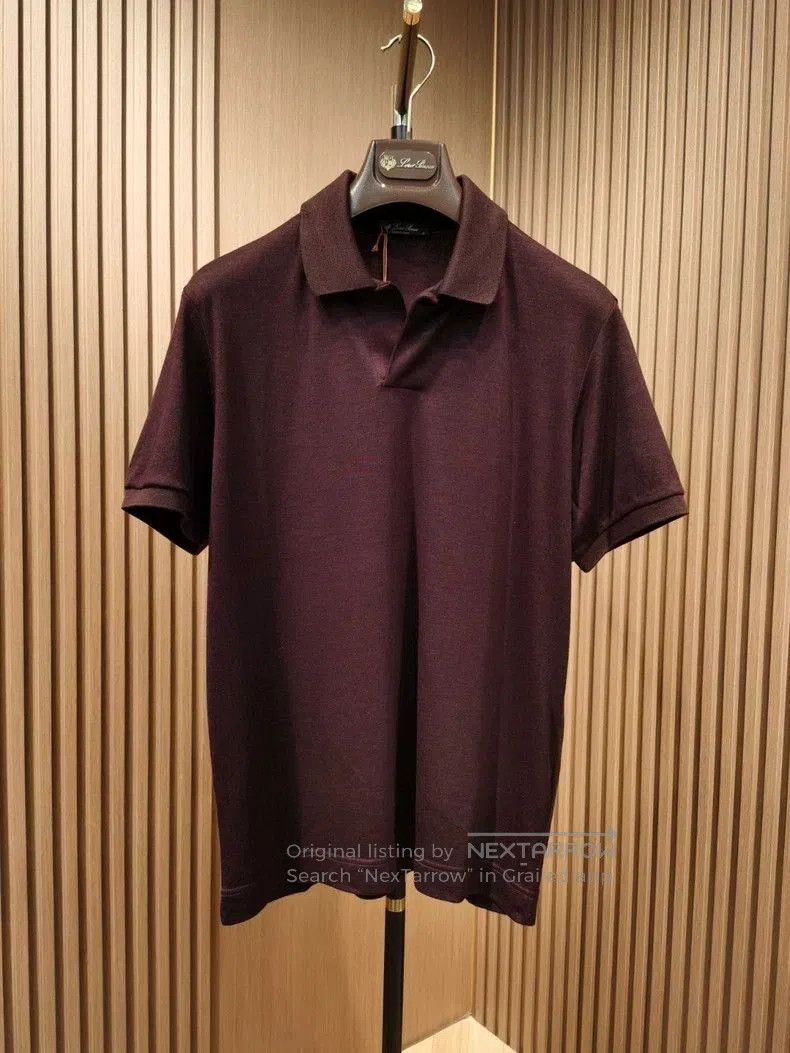 Loro Piana Loro Piana Open Cashmere Silk Polo Shirt. Size US S / EU 44-46 / 1 - 1 Thumbnail