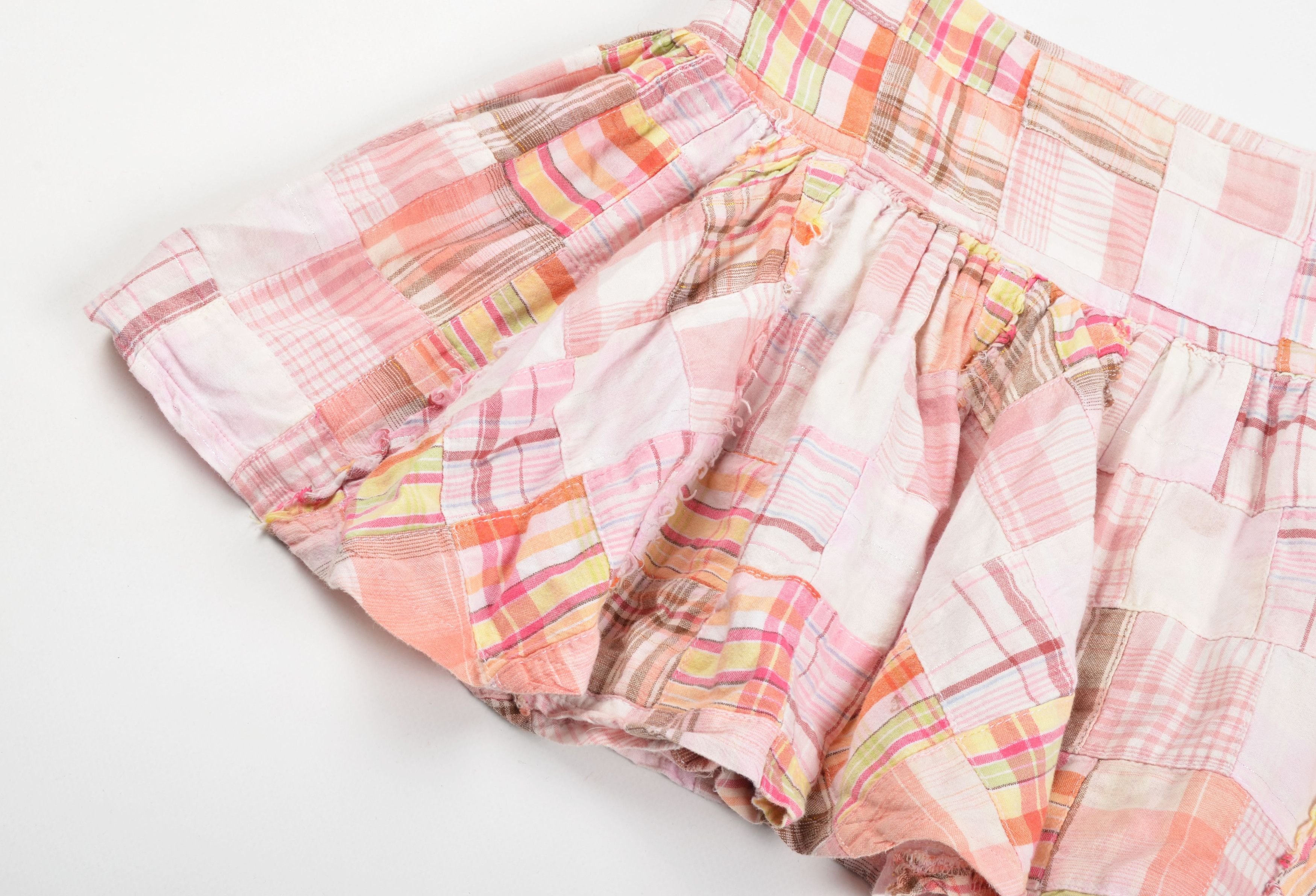 Vintage Papaya Y2K Babydoll Plaid Coquette Mini Skirt Size 30" / US 8 / IT 44 - 4 Thumbnail