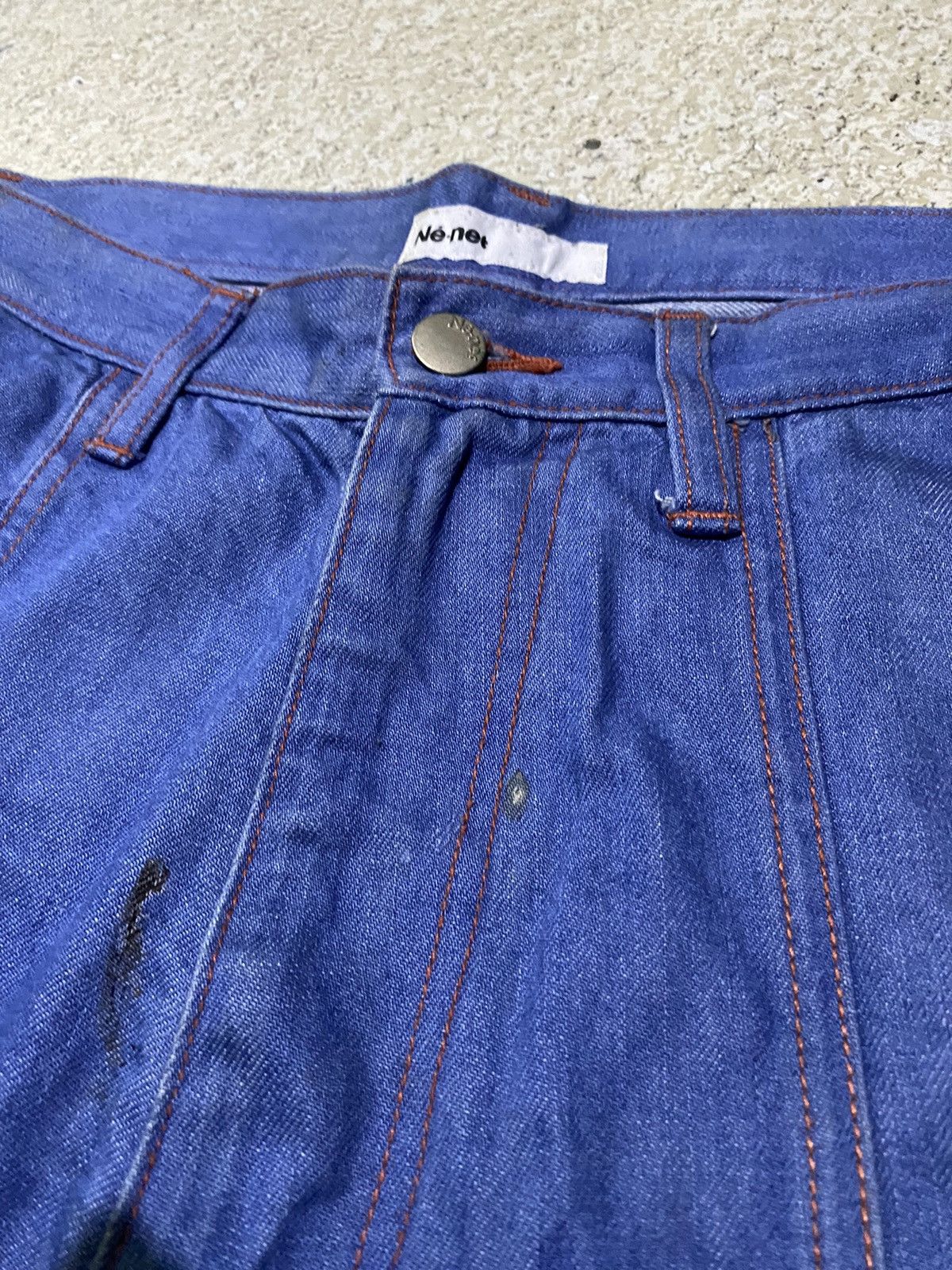 Issey Miyake × Ne-Net Ne-net Issey Miyake Denim Pants Size US 30 / EU 46 - 5 Thumbnail