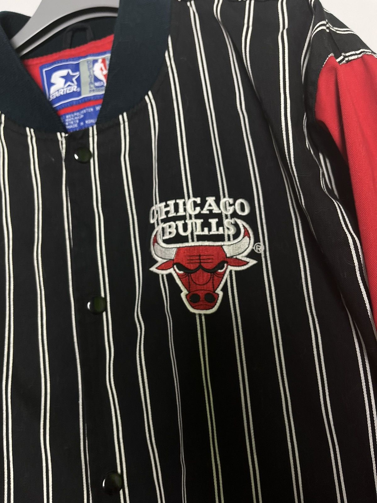 NBA × Starter × Vintage Vintage Chicago Bulls jacket Size US M / EU 48-50 / 2 - 6 Thumbnail
