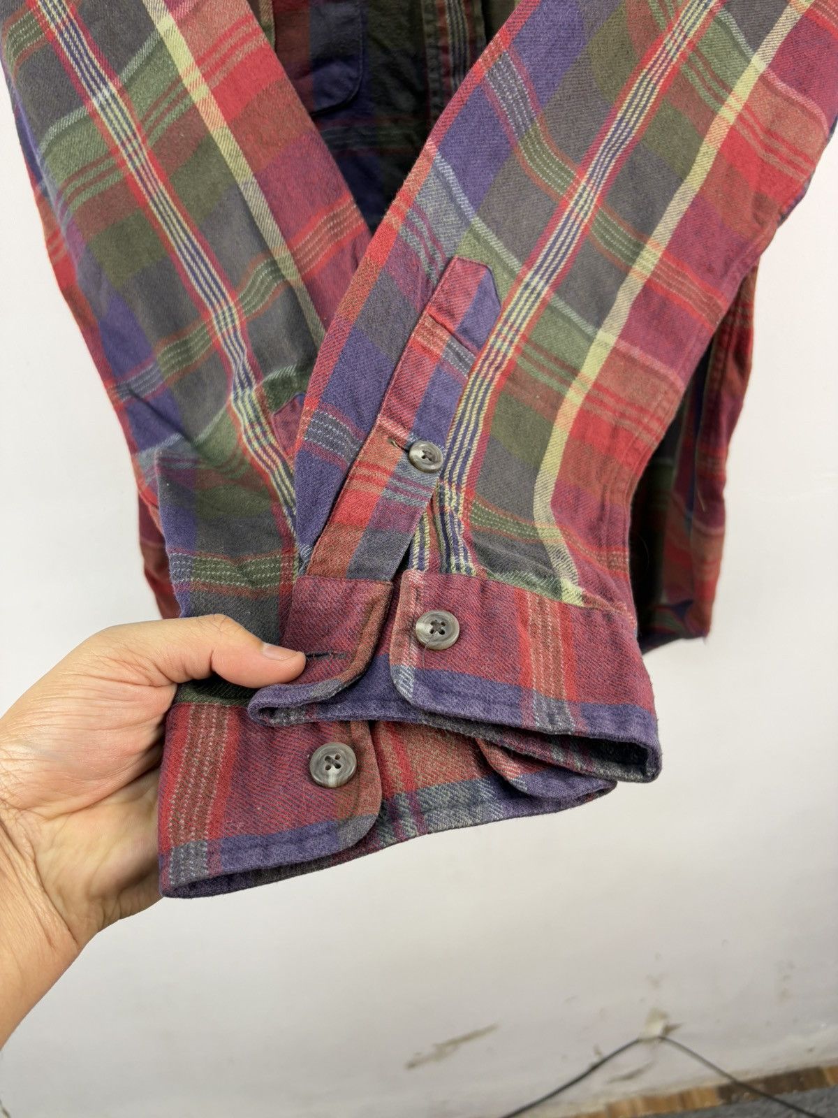 Polo Ralph Lauren Polo Ralph Lauren Flannel Shirt Button Up Long Sleeve Size US L / EU 52-54 / 3 - 5 Thumbnail
