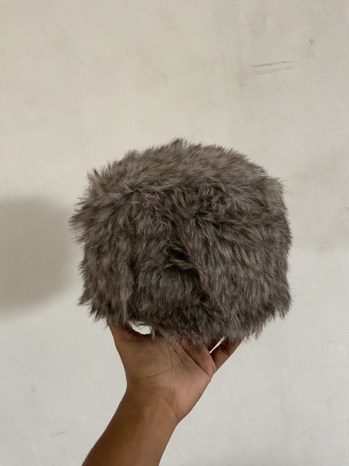 Japanese Brand Mohair Faux Fur Winter Session Bucket Hat Cap Size ONE SIZE - 3 Thumbnail