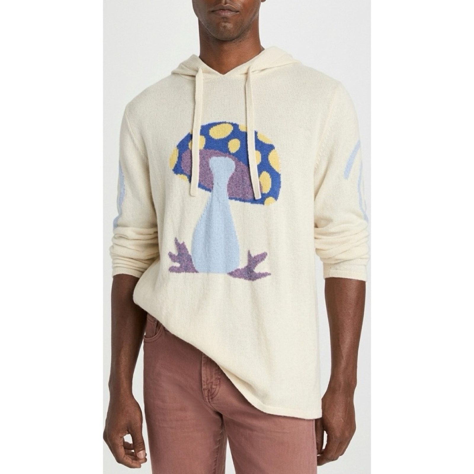 Other NEW Harden Magic Mushroom Hoodie (Sz M) Cashmere Intarsia Size US M / EU 48-50 / 2 - 2 Thumbnail