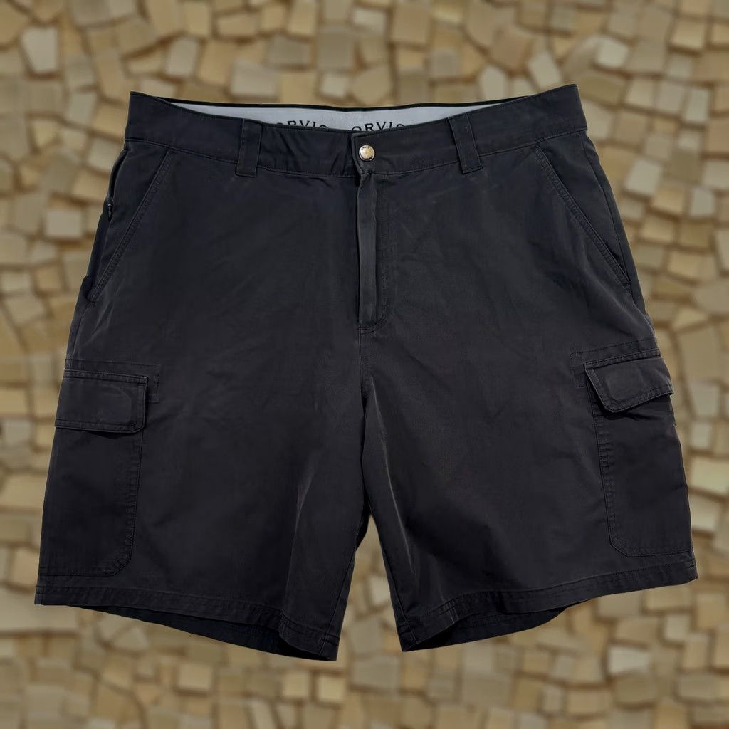 Orvis Orvis Cargo Shorts Mens 38 Black 9" Tech Outdoor Stretch Casual Workwear Size US 38 / EU 54 - 1 Thumbnail