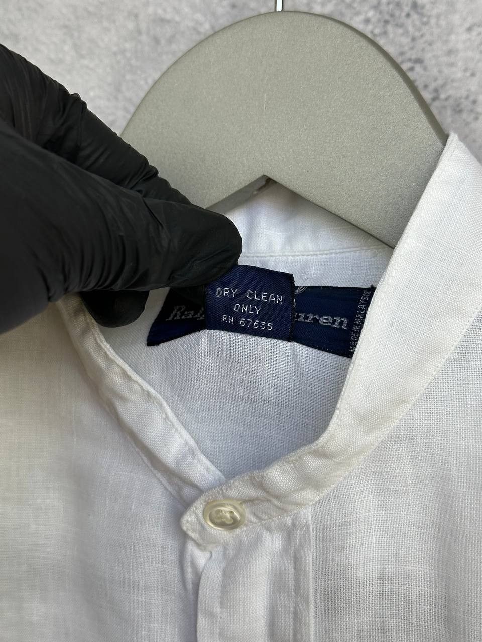 Ralph Lauren Ralph Lauren Vintage 100% Linen 3/4 Crop Shirt Button Up Size M / US 6-8 / IT 42-44 - 12 Thumbnail